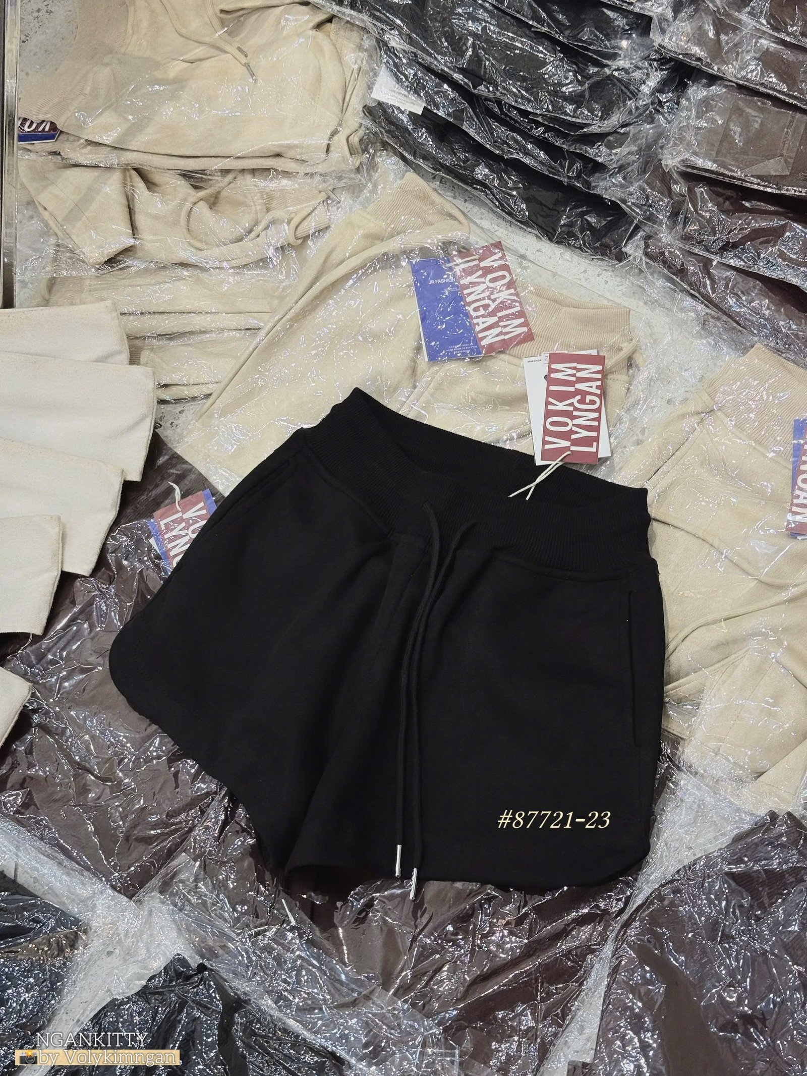 Quần short da lộn bảng lưng - Ảnh 10