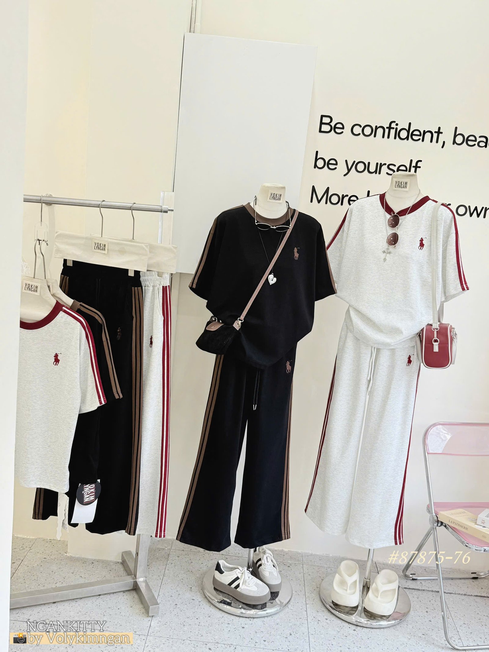 Set thể thao Polo quần suông - Ảnh 14