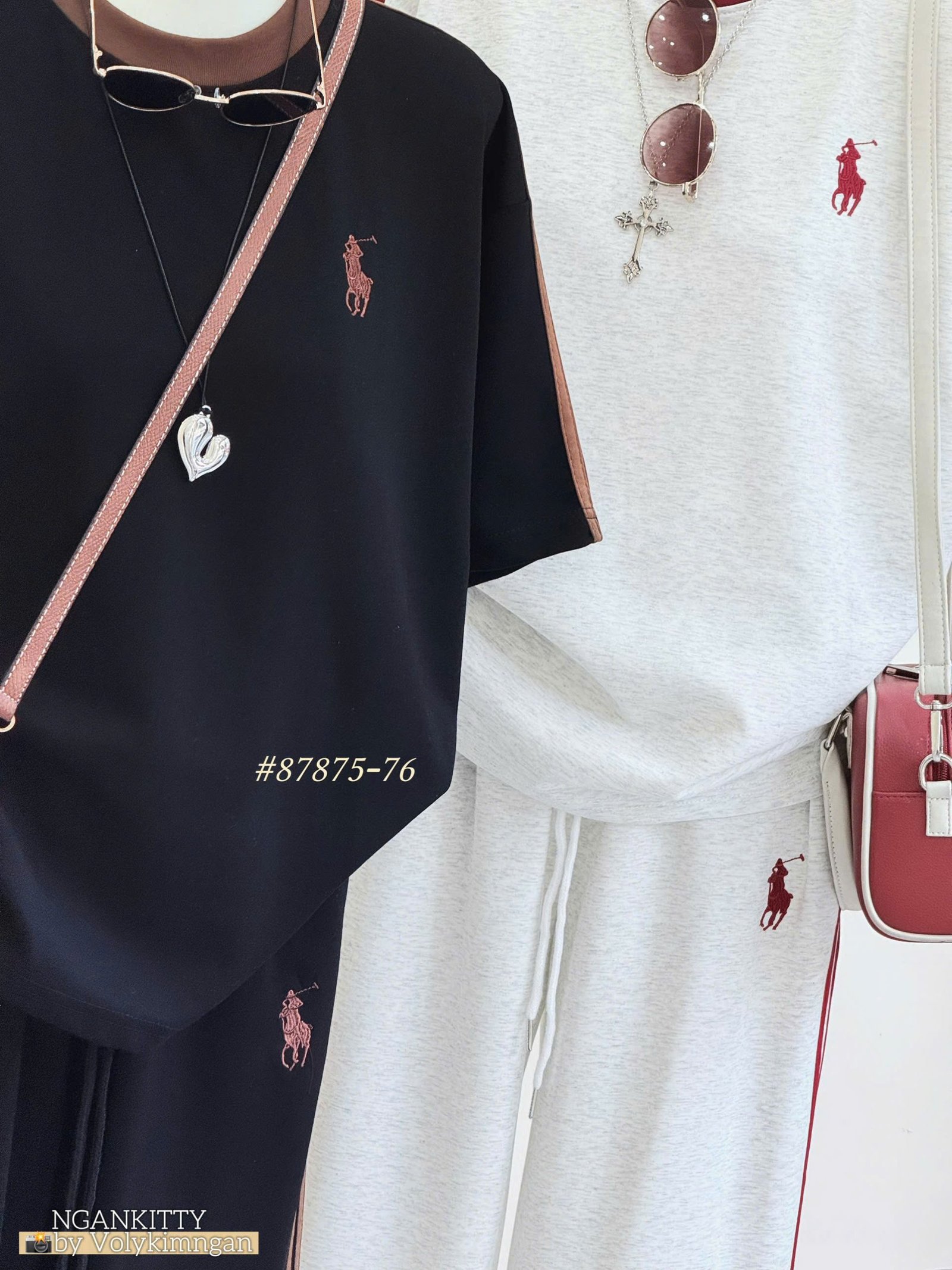 Set thể thao Polo quần suông - Ảnh 10