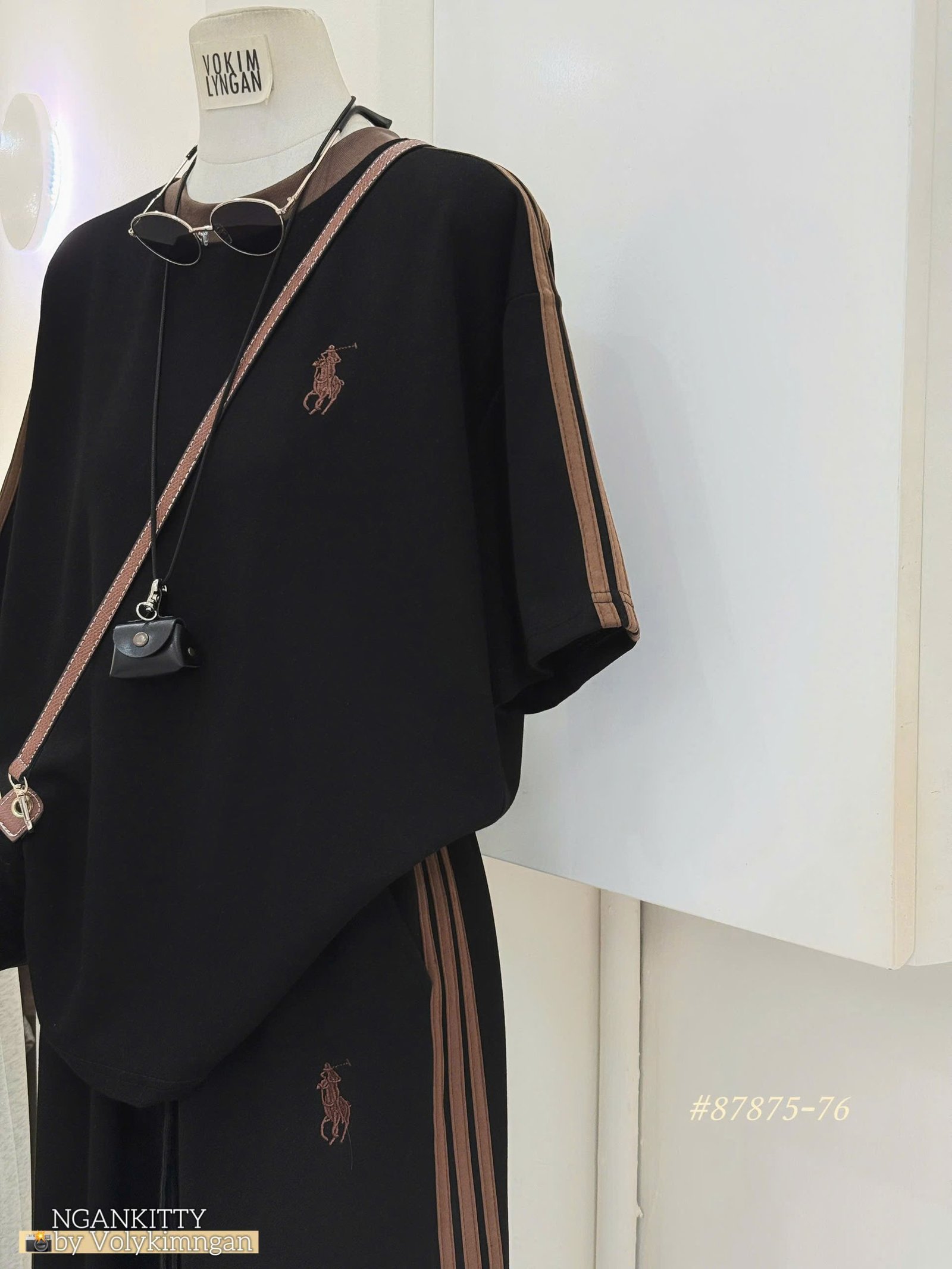 Set thể thao Polo quần suông - Ảnh 7