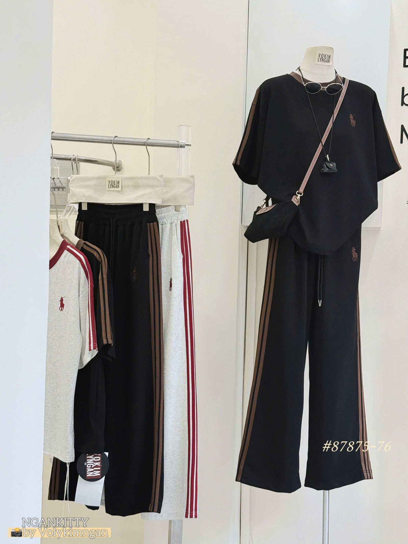 Set thể thao Polo quần suông - Ảnh 8