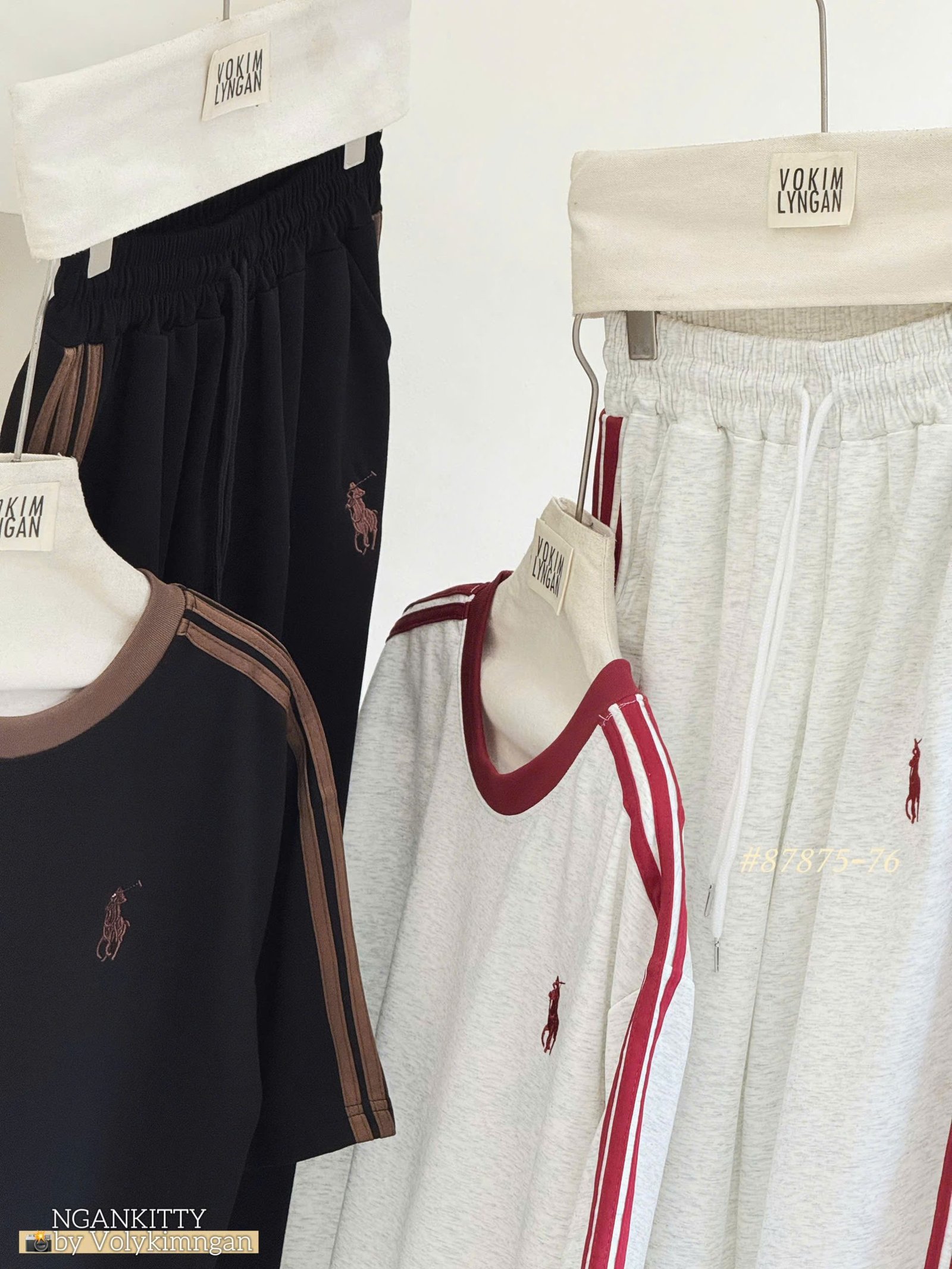 Set thể thao Polo quần suông - Ảnh 3