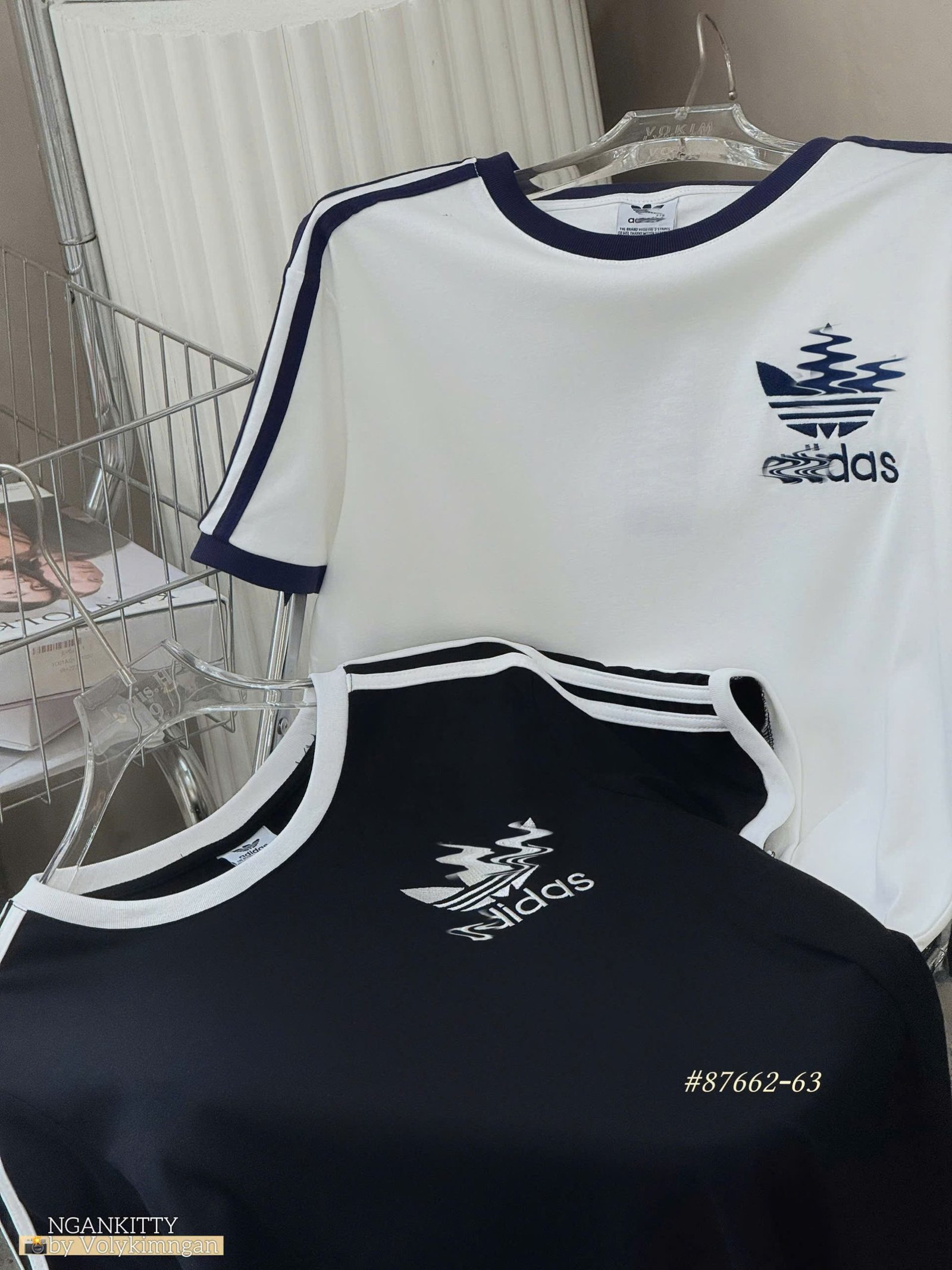 Áo Adidas sọc vai - Ảnh 9
