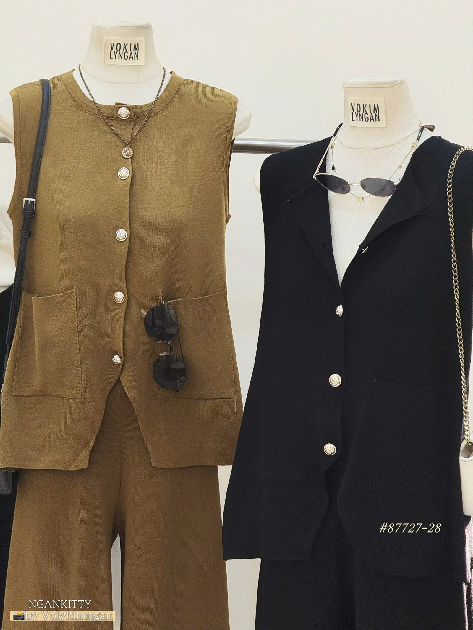 Set sn montergi nút vàng