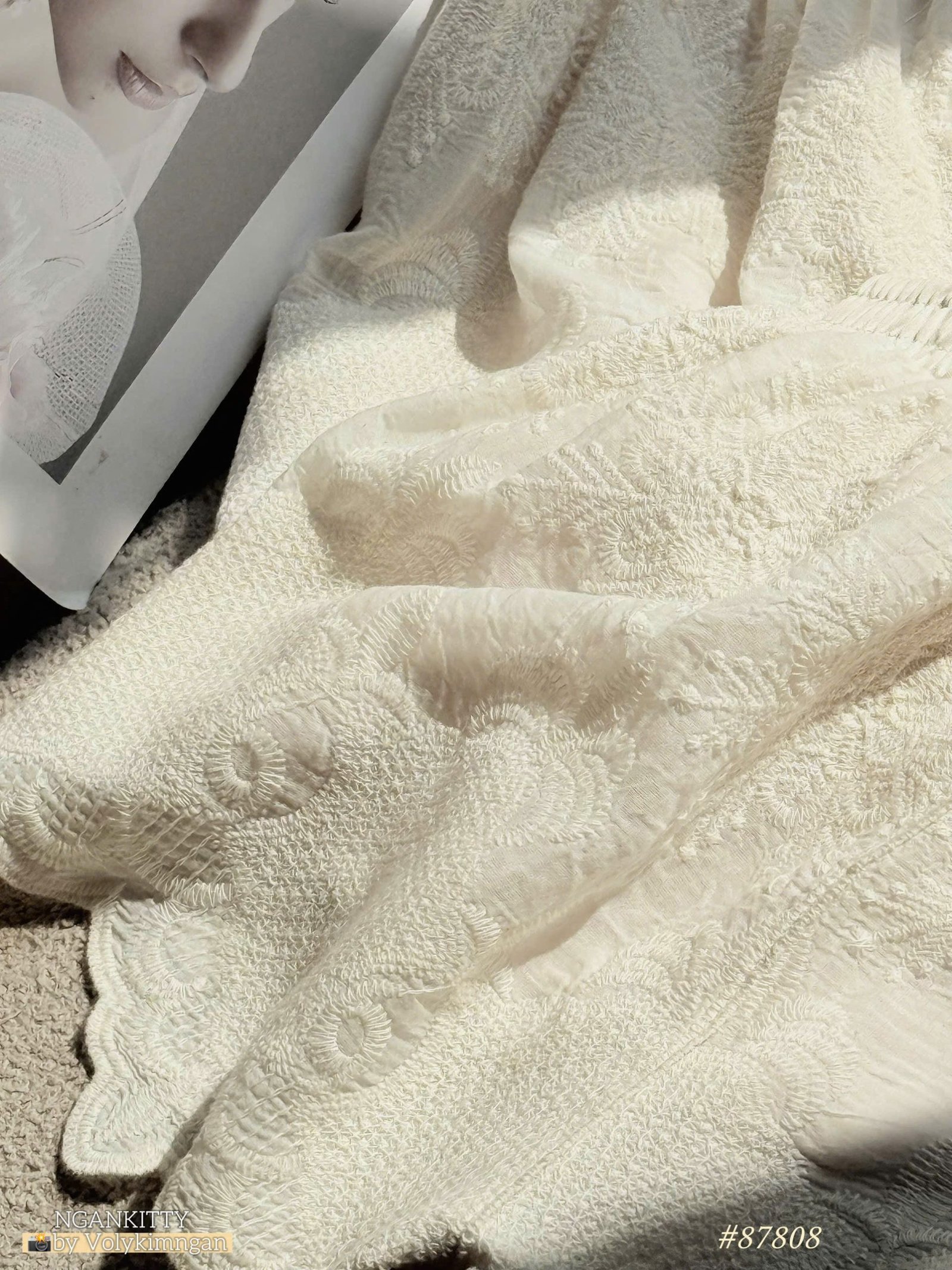 Quần short mix ren hoạ tiết - Ảnh 10