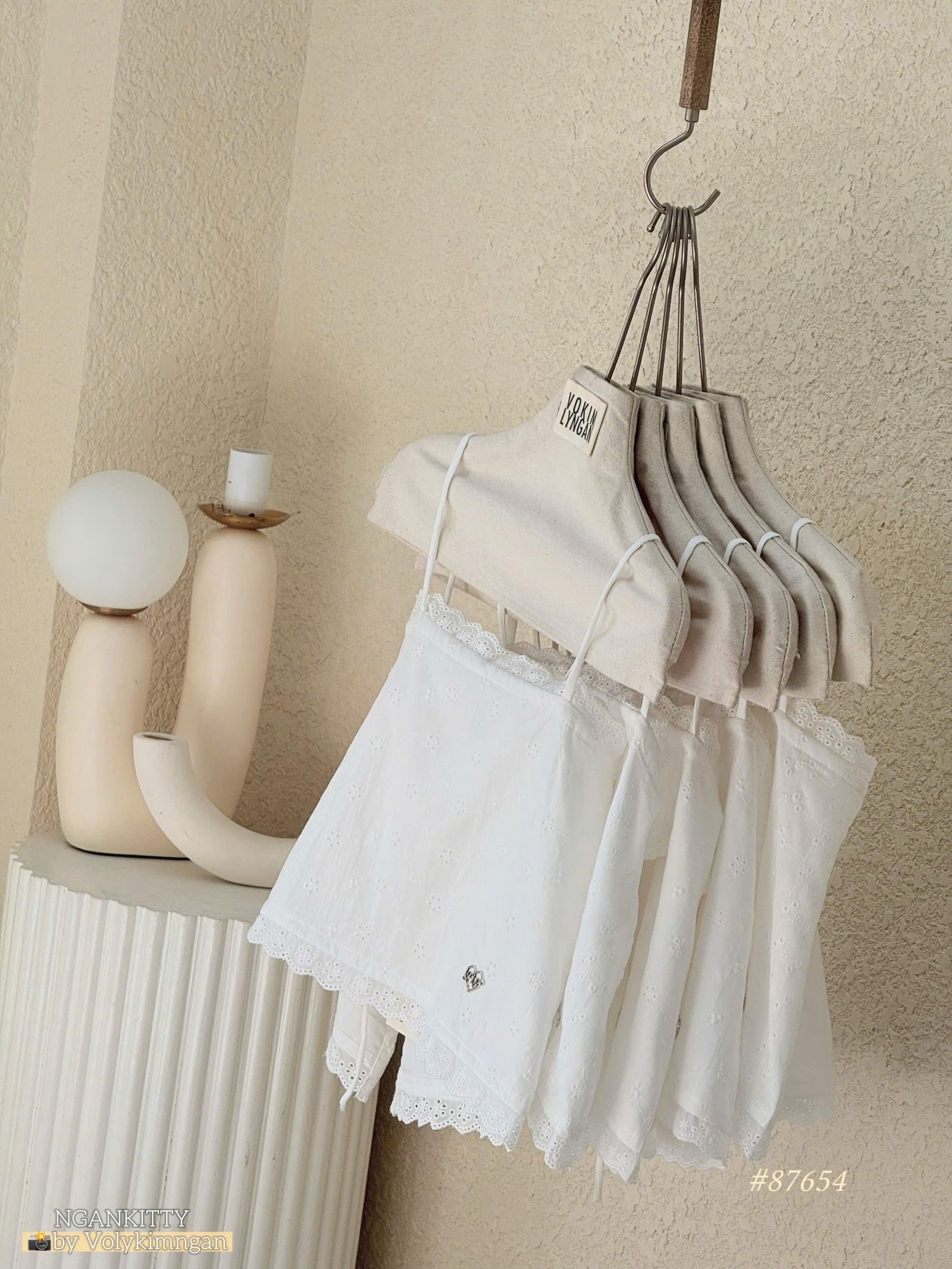 Áo 2s lỗ chân ren tag tim - Ảnh 9