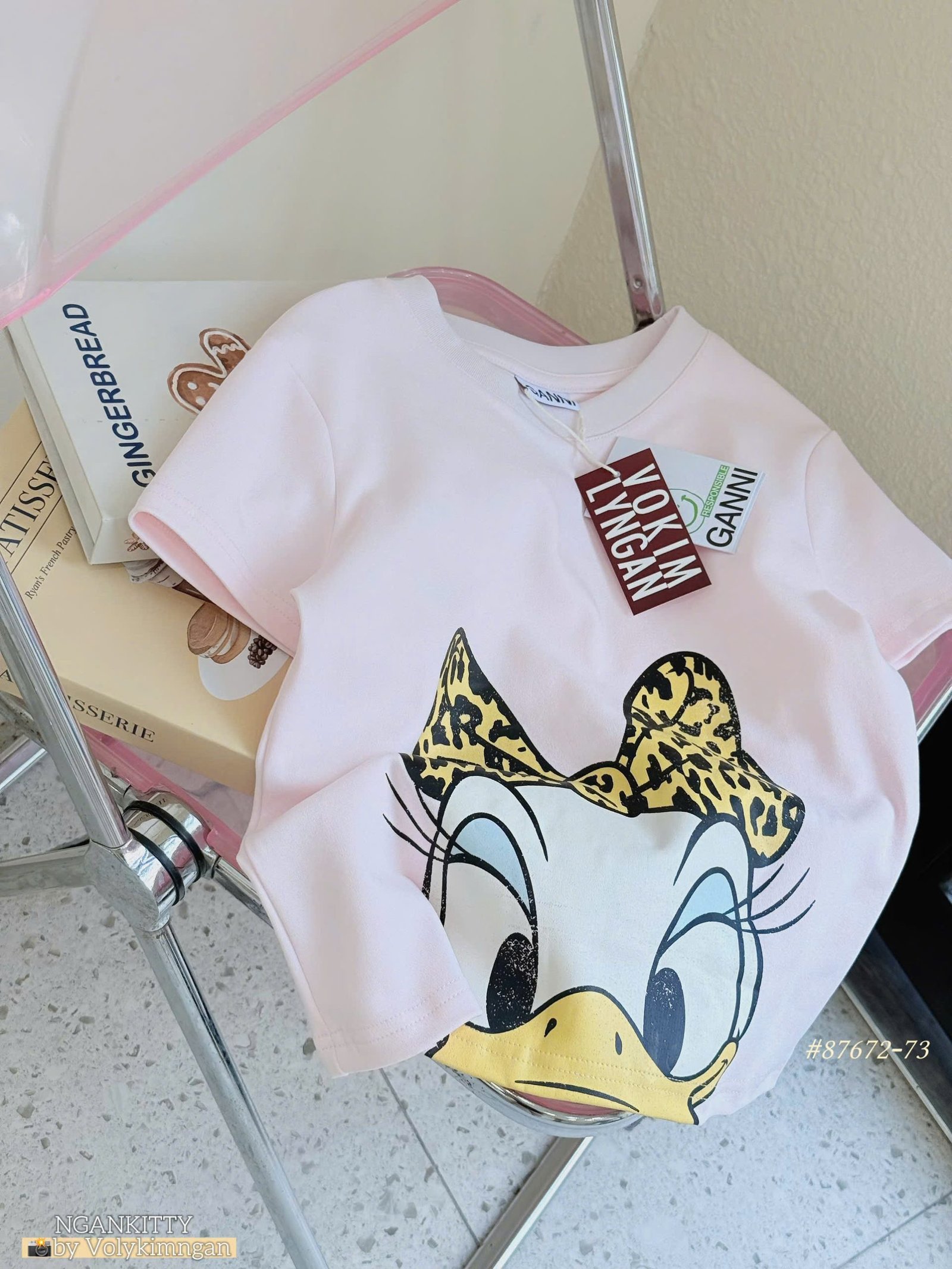 Áo babytee Ganni Vịt Daisy - Ảnh 8