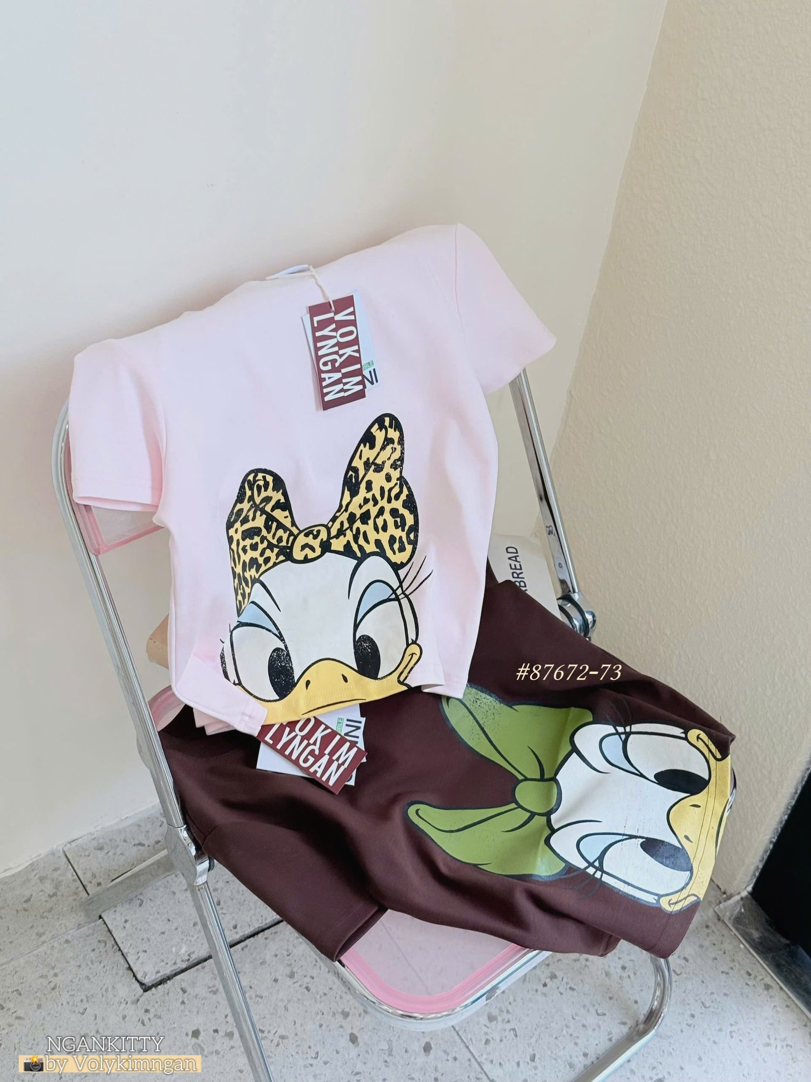 Áo babytee Ganni Vịt Daisy - Ảnh 3