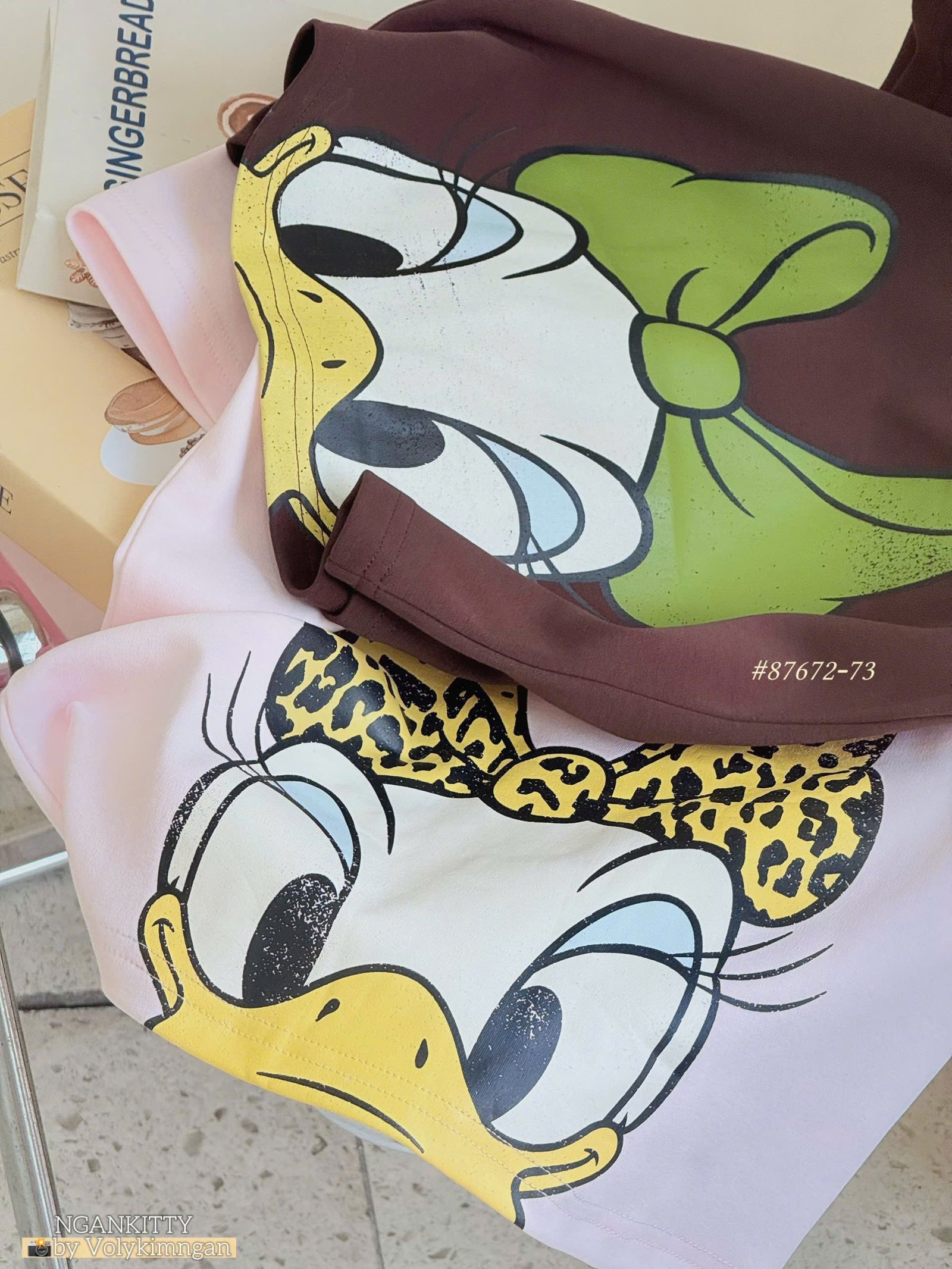 Áo babytee Ganni Vịt Daisy - Ảnh 4