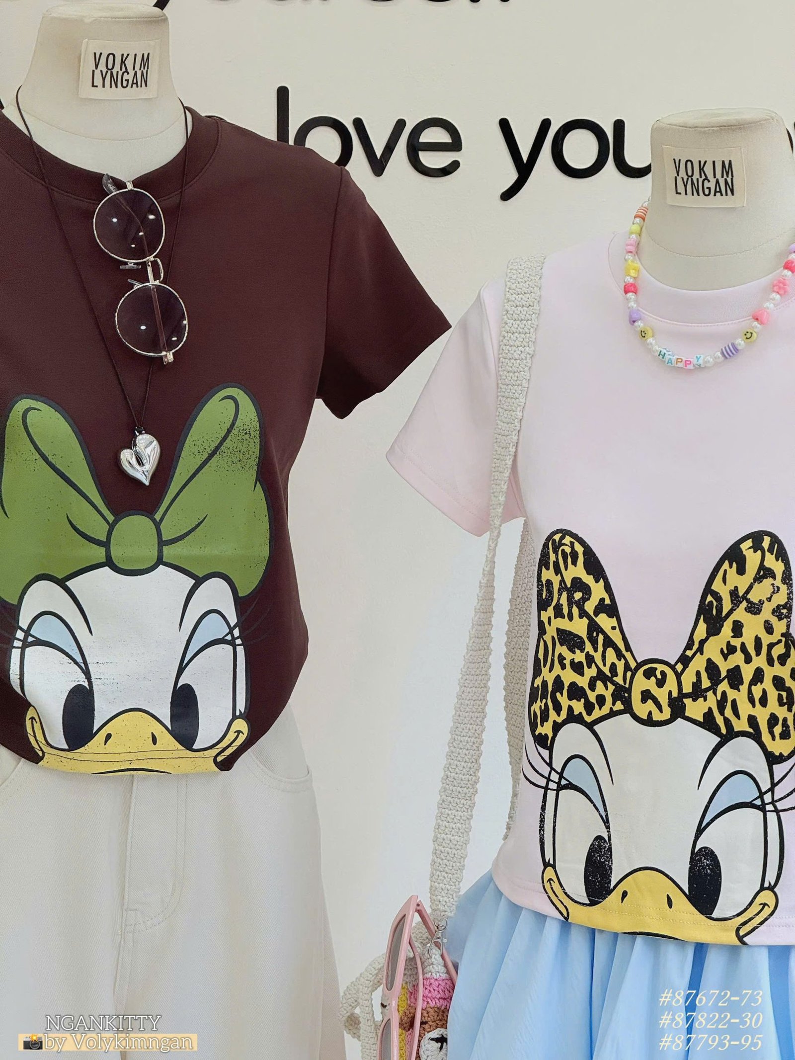 Áo babytee Ganni Vịt Daisy - Ảnh 5