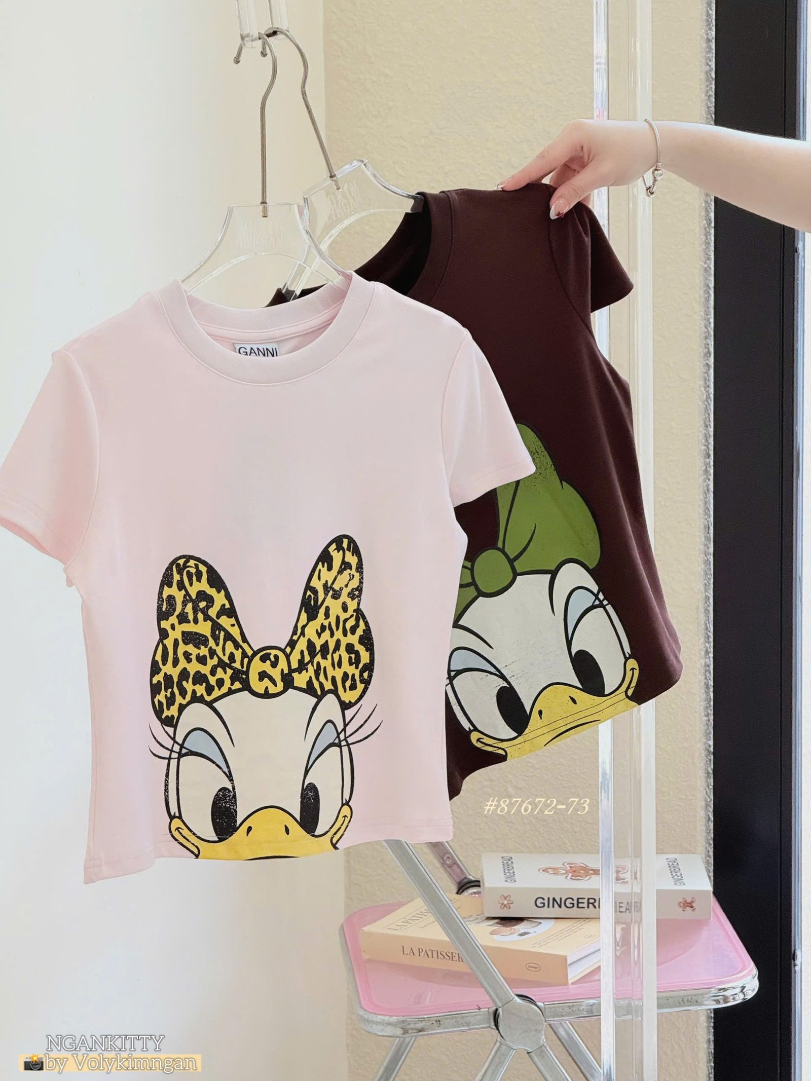 Áo babytee Ganni Vịt Daisy - Ảnh 6