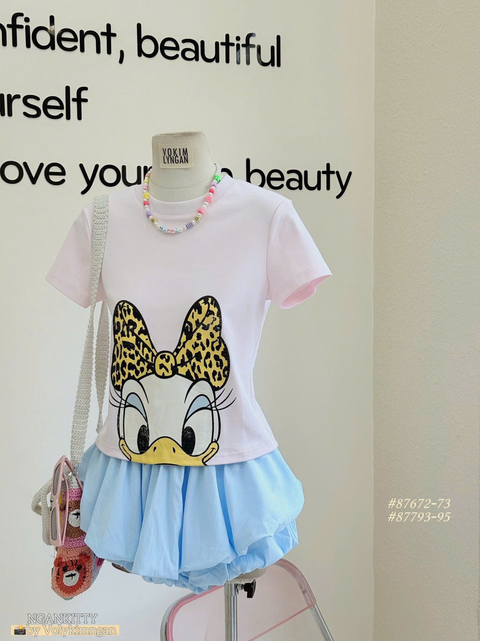 Áo babytee Ganni Vịt Daisy - Ảnh 7