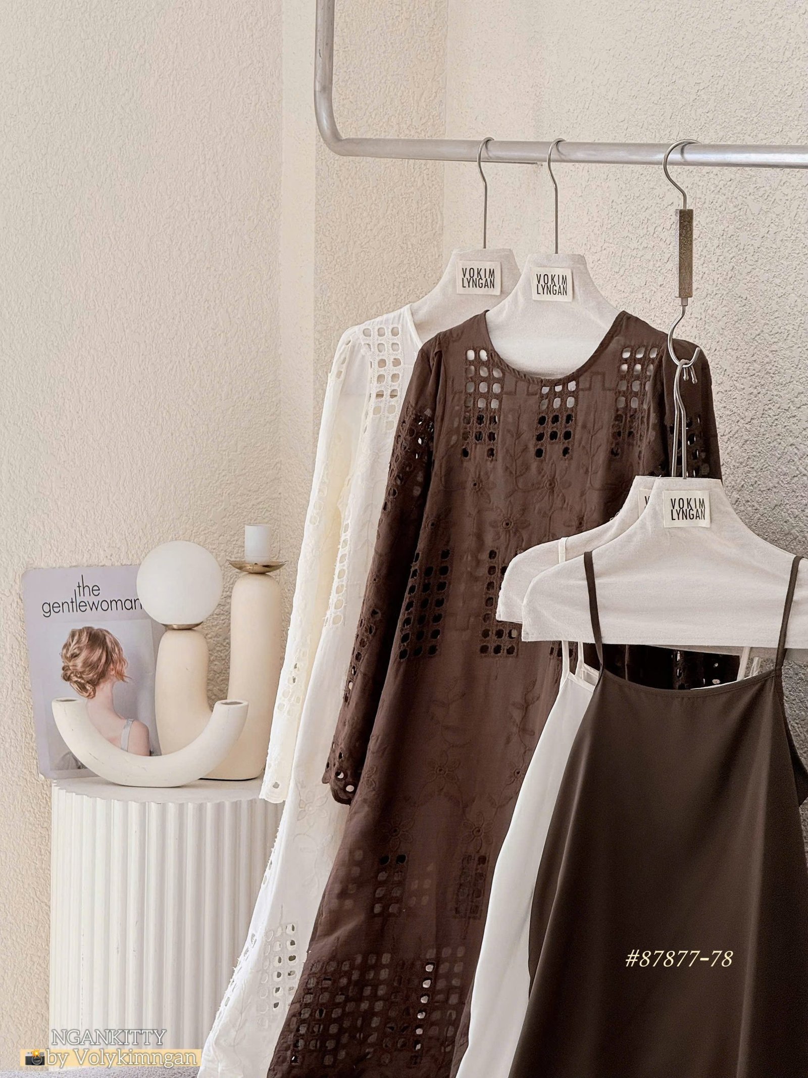 Set Đầm ren lỗ áo 2s - Ảnh 9