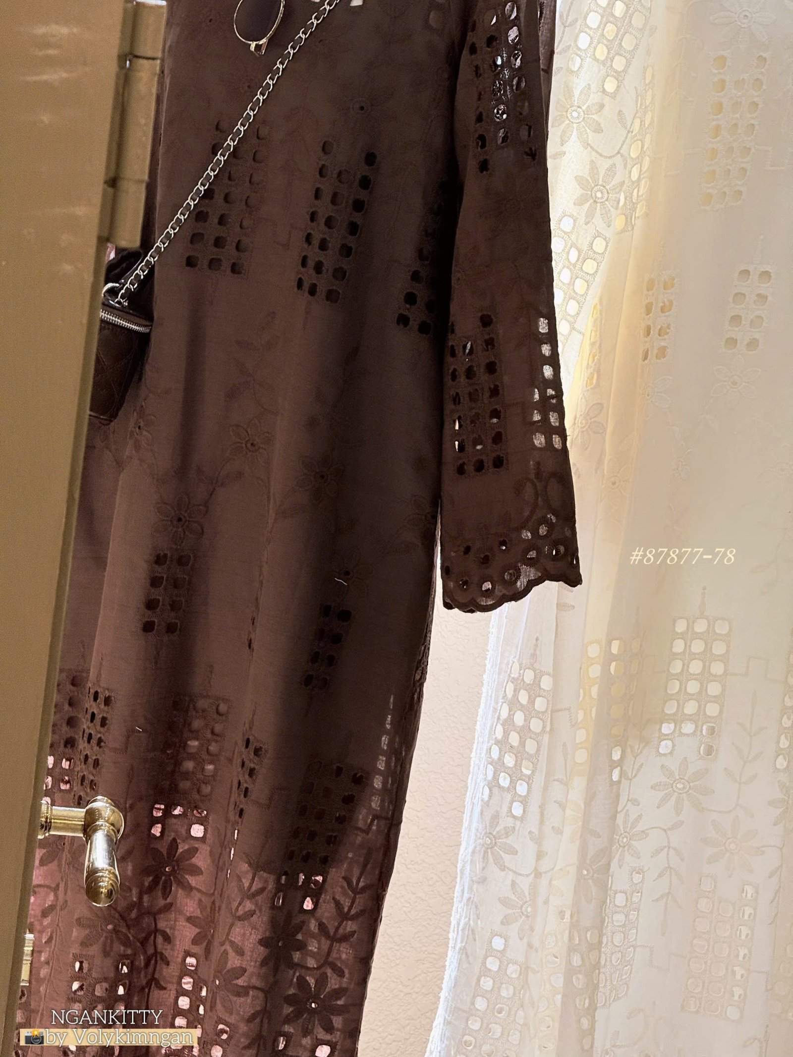 Set Đầm ren lỗ áo 2s - Ảnh 8