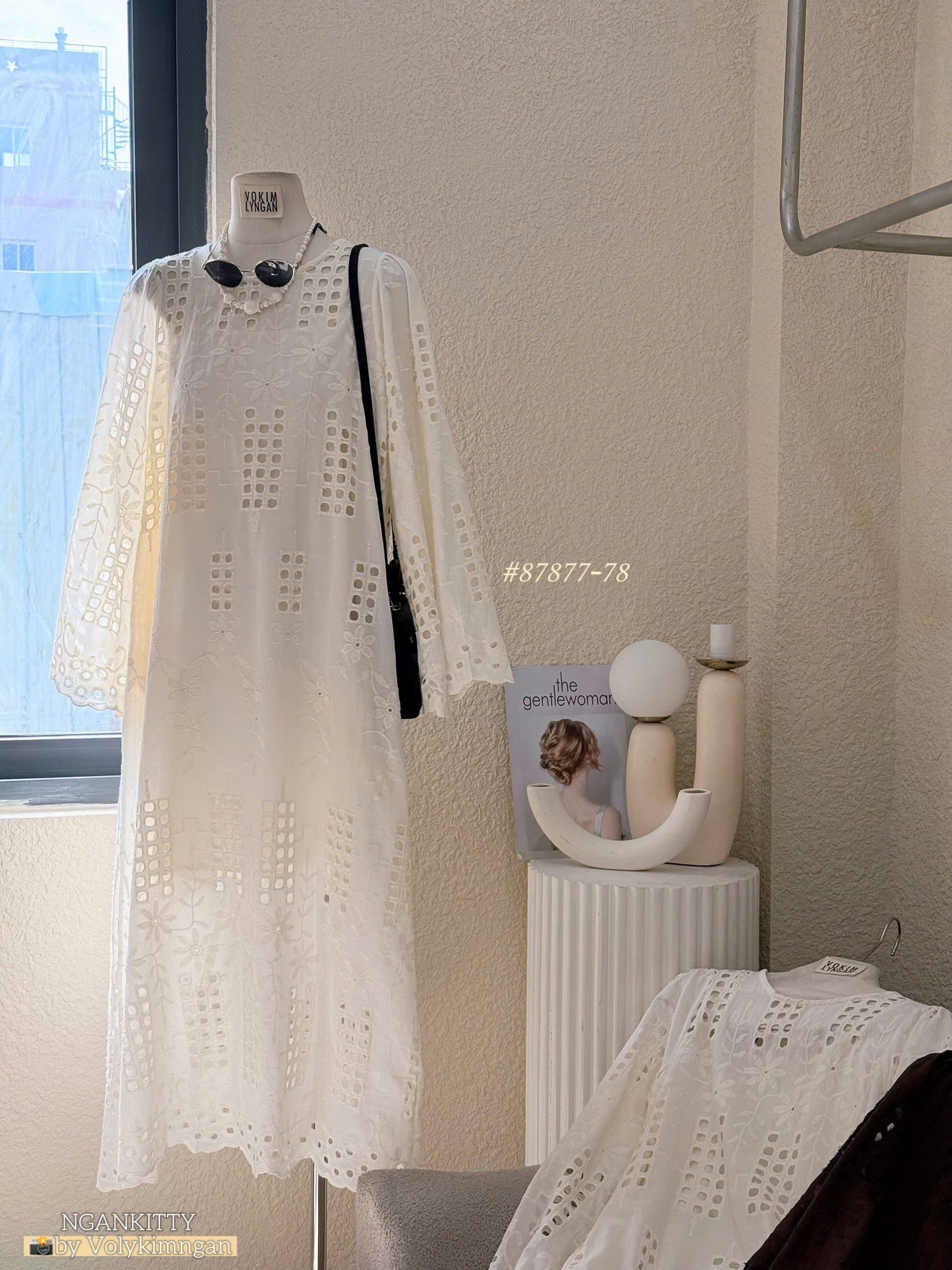 Set Đầm ren lỗ áo 2s - Ảnh 7