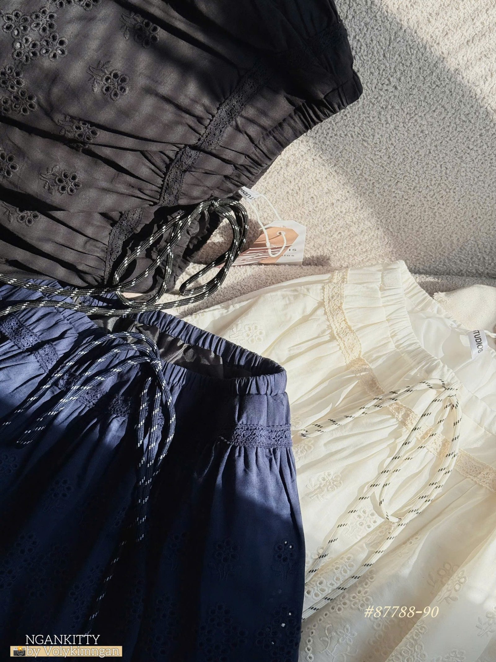 Quần short ren lai sóng - Ảnh 9