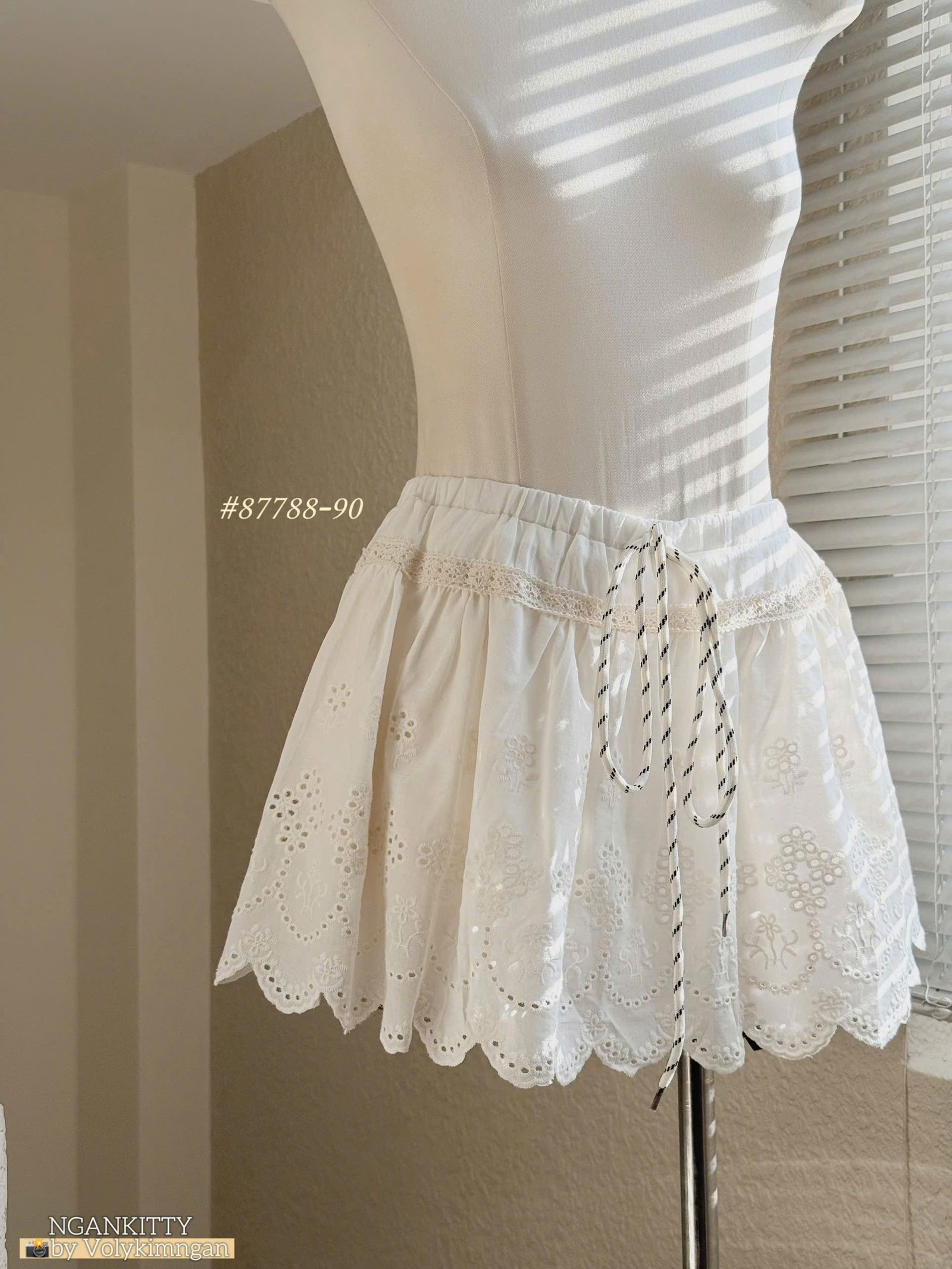 Quần short ren lai sóng - Ảnh 6