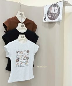 Alternative view of Áo babytee chó