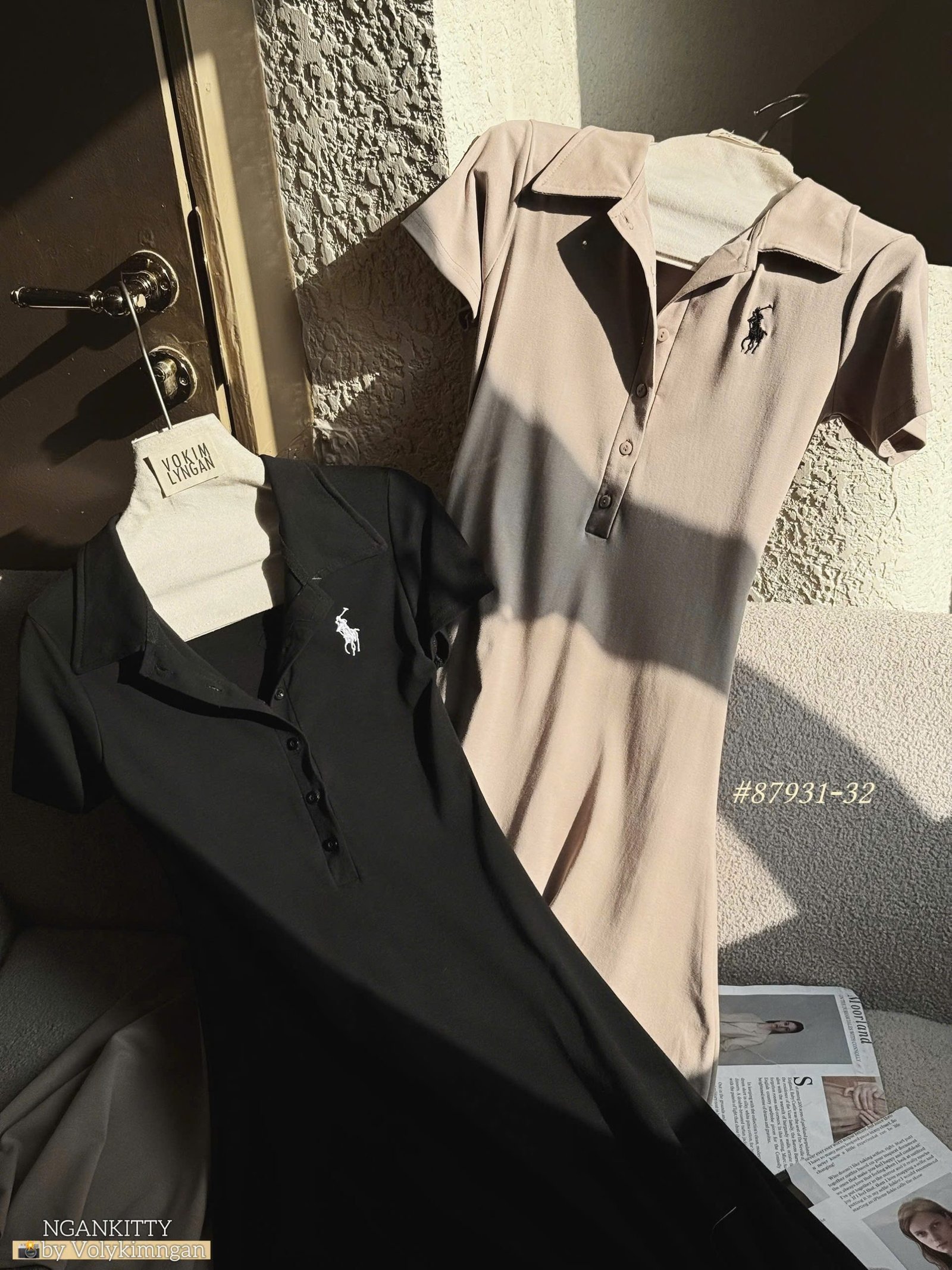 Đầm body xoè Polo thêu - Ảnh 9