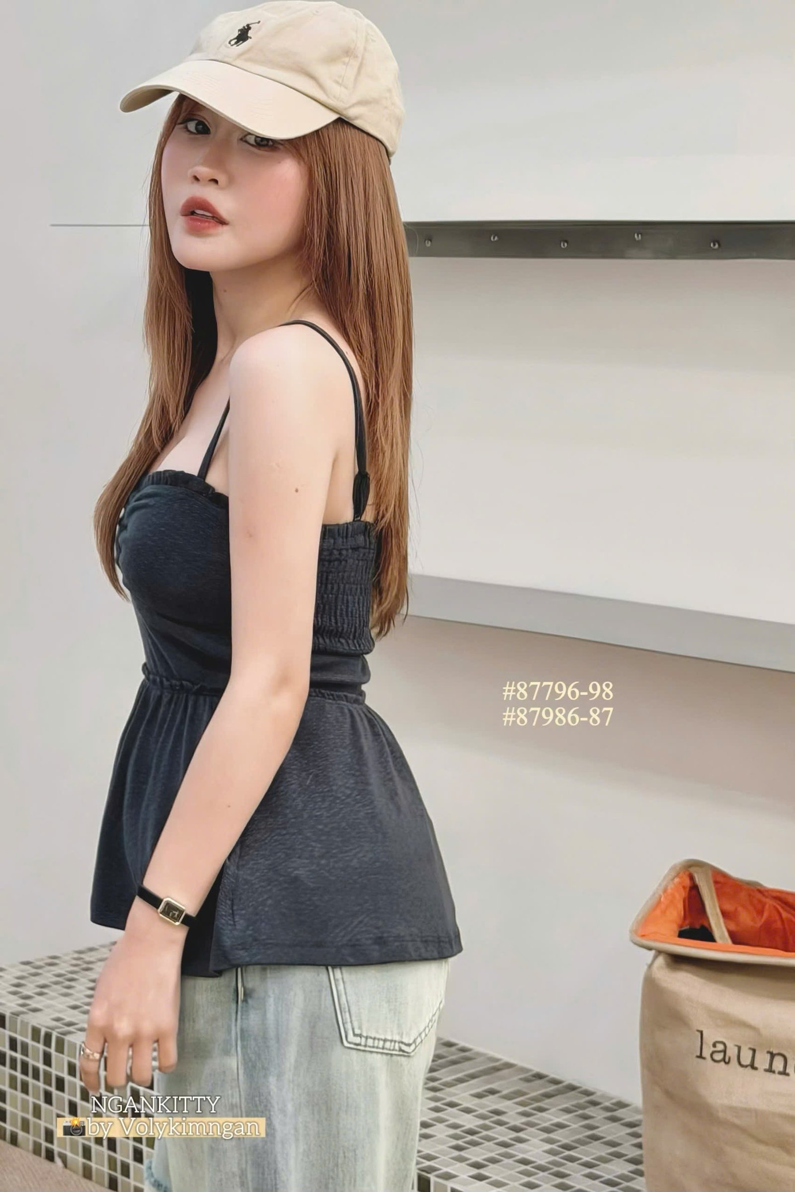 Áo 2s peplum nhúng trên - Ảnh 3