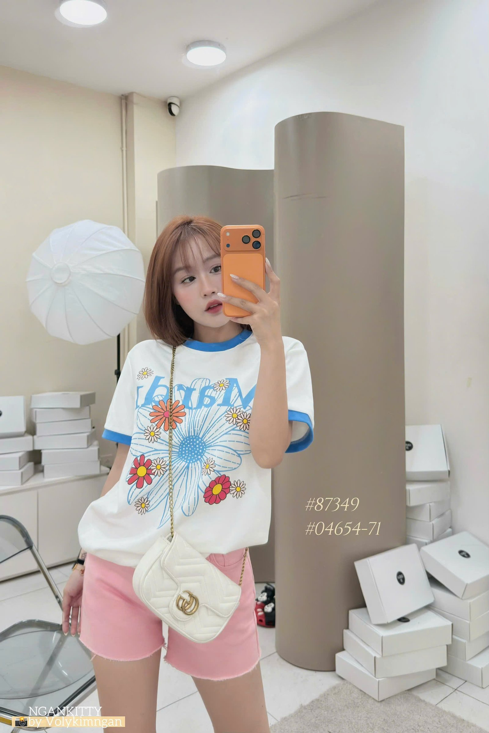 ÁO HOA MARDI VIỀN CỔ - Ảnh 4