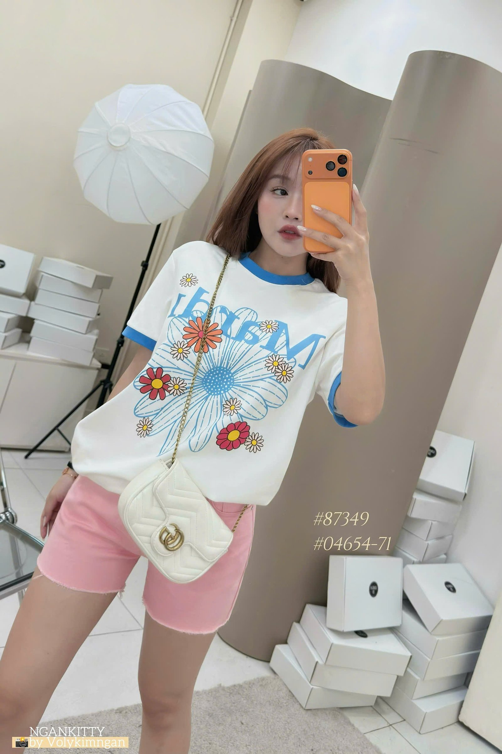 ÁO HOA MARDI VIỀN CỔ - Ảnh 5