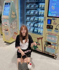 Alternative view of ÁO HELLOKITTY VIỀN HỒNG