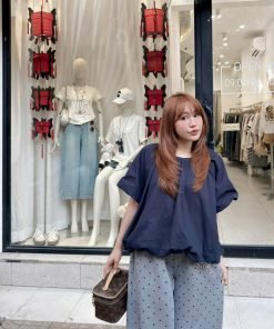 Alternative view of SET ÁO UNI QUẦN CHẤM BI