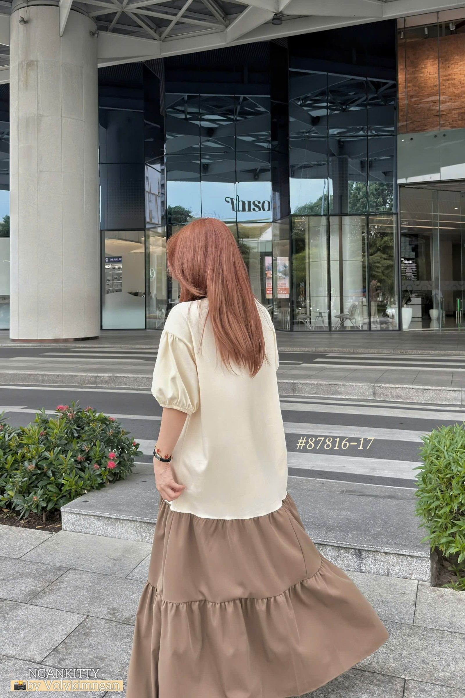 ĐẦM PHỐI 2 TẦNG KÈM CHARM NGỰA - Ảnh 16