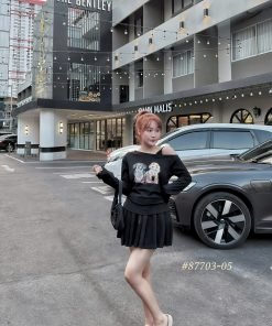 Set chó bẹt vai cv xếp ly