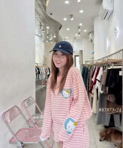 Set Ame Saigon Hellokitty sọc