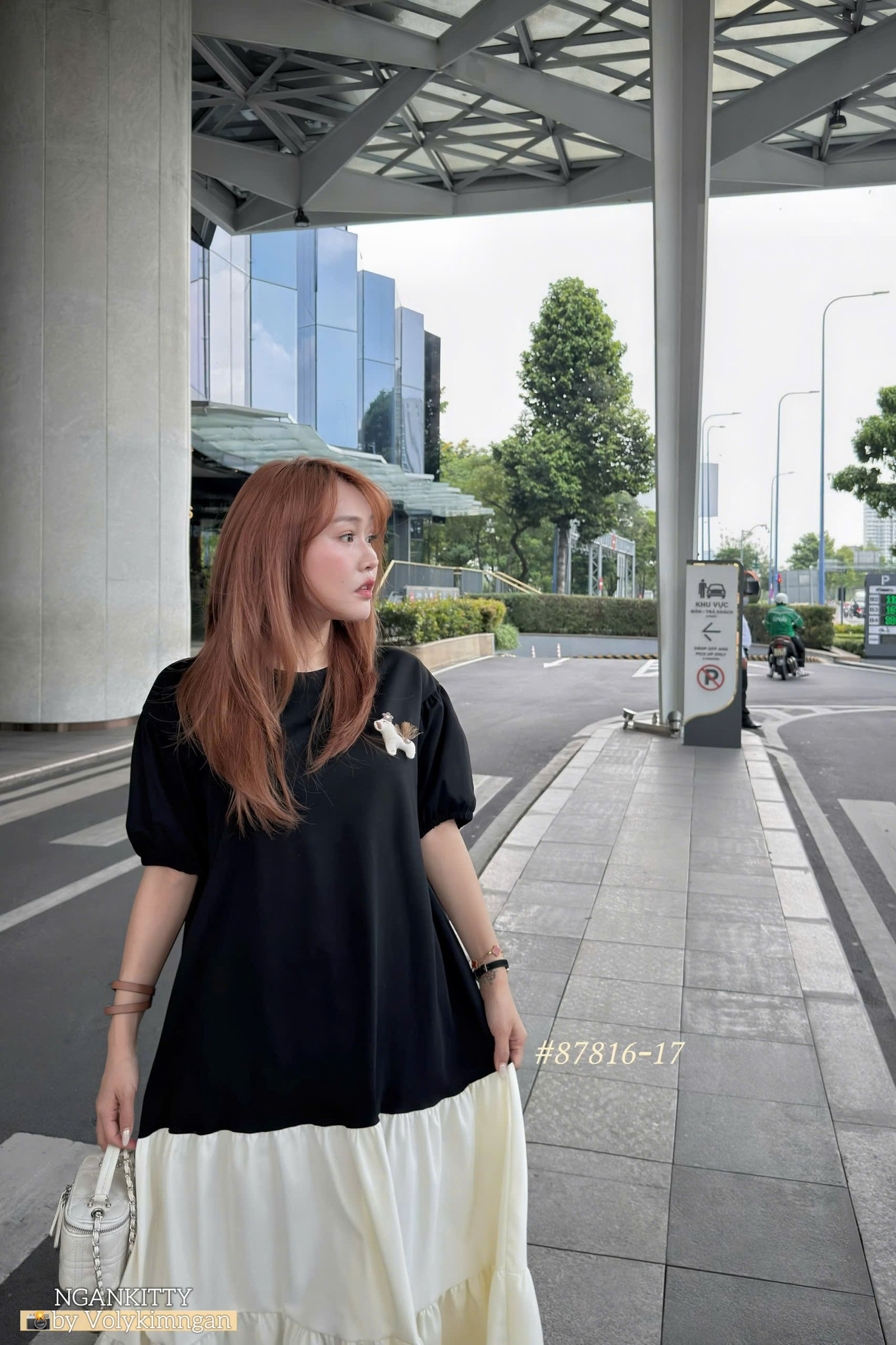 ĐẦM PHỐI 2 TẦNG KÈM CHARM NGỰA - Ảnh 10