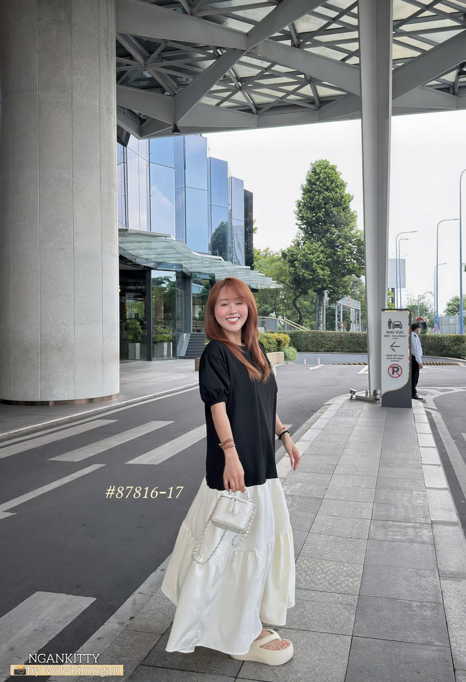 ĐẦM PHỐI 2 TẦNG KÈM CHARM NGỰA - Ảnh 11