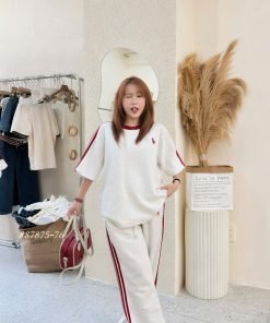 Set thể thao Polo quần suông