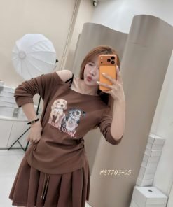 Alternative view of Set chó bẹt vai cv xếp ly