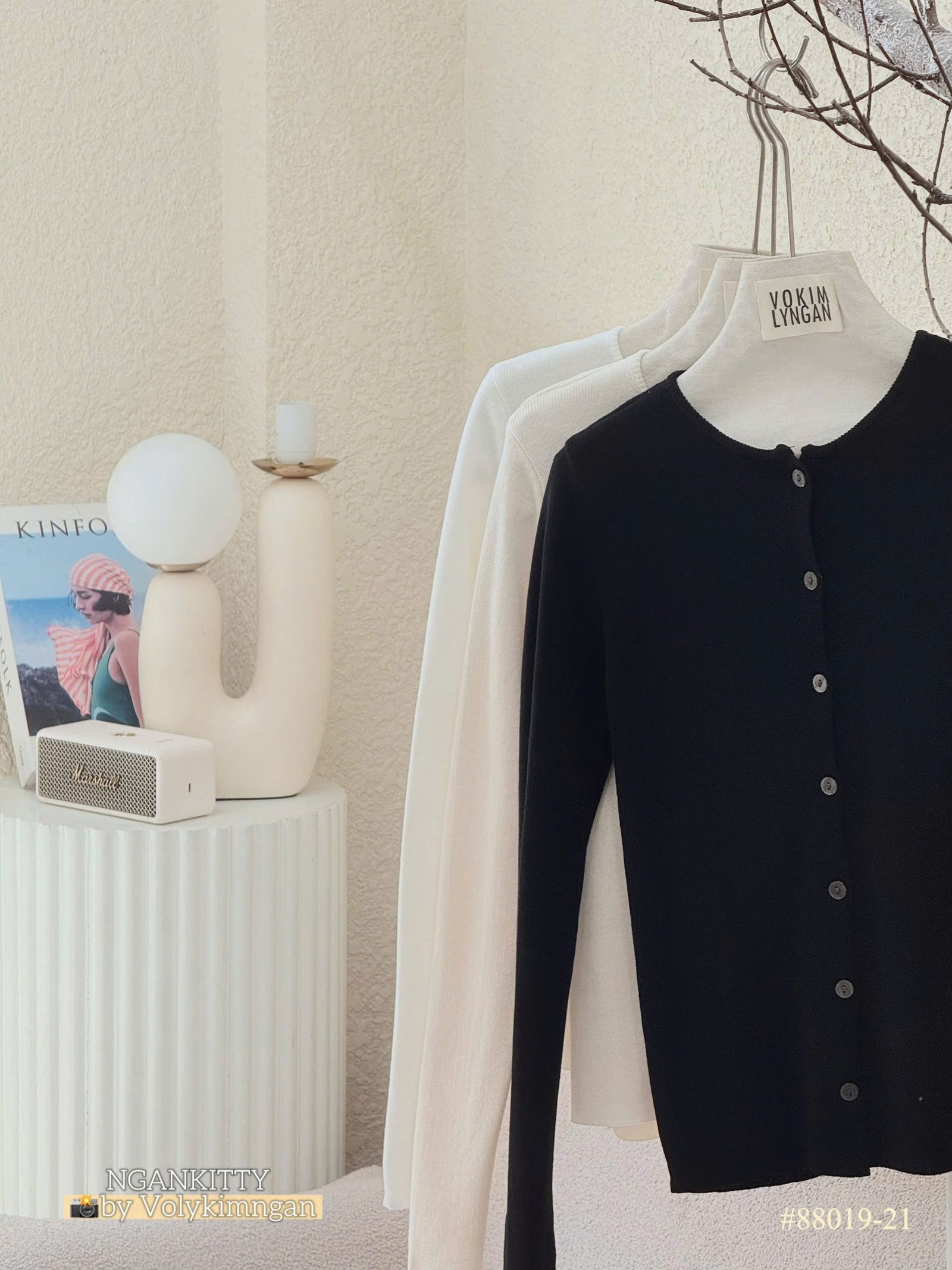 Set áo cadigan monte + 2s ren - Ảnh 6