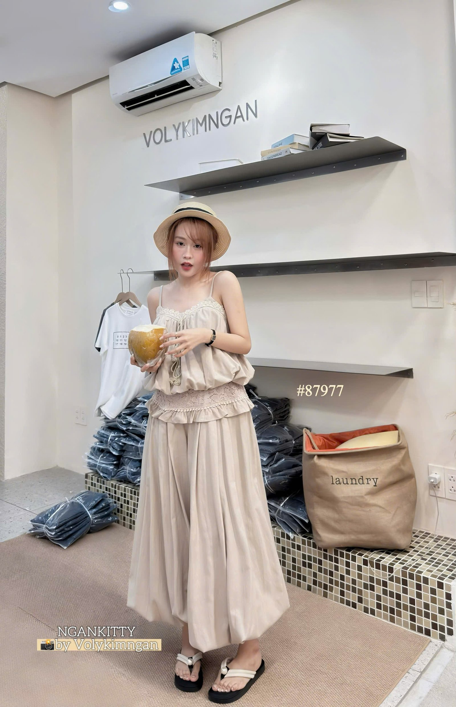 Set áo 2s bo ren quần Pom - Ảnh 10