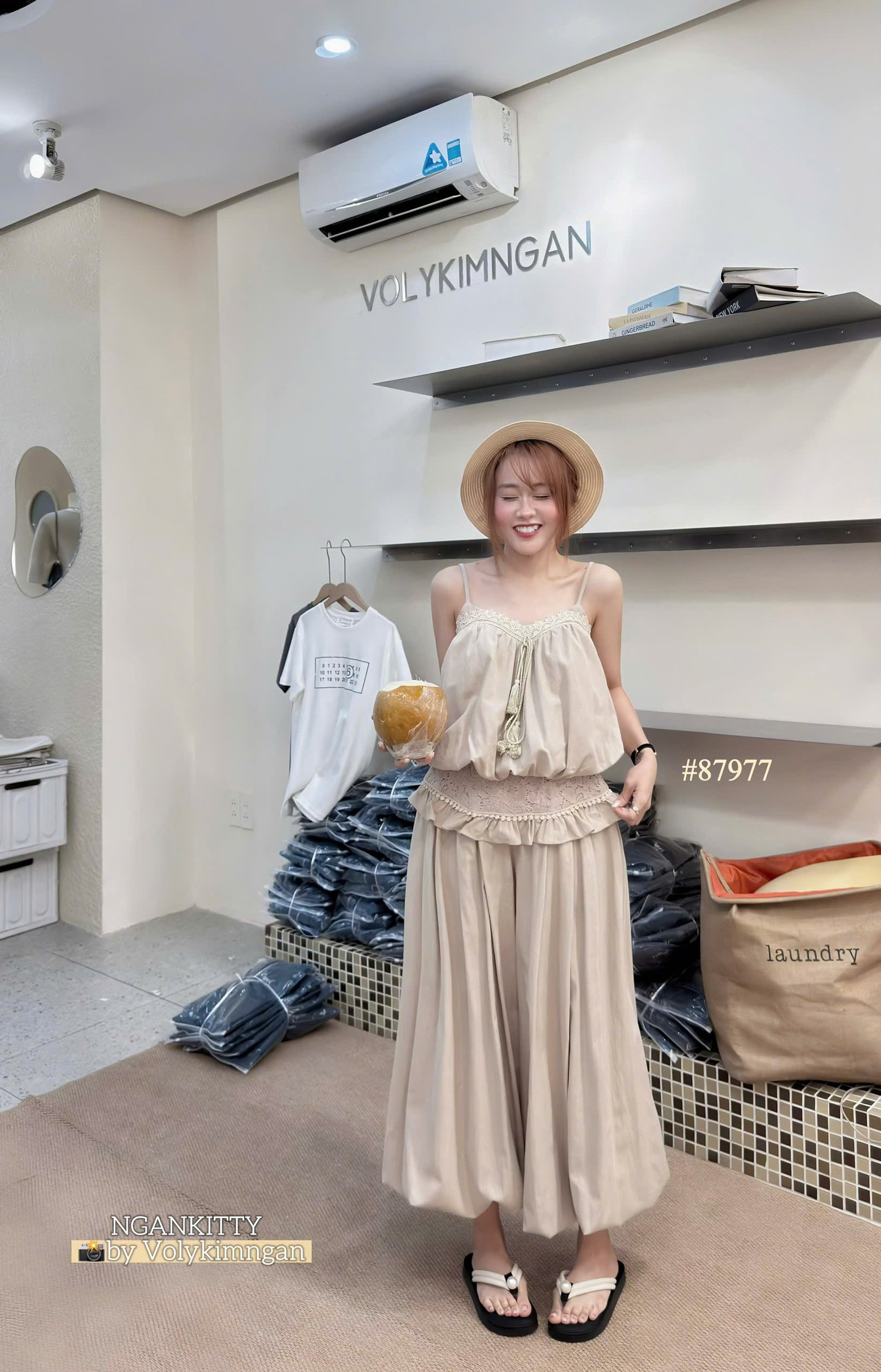 Set áo 2s bo ren quần Pom - Ảnh 6