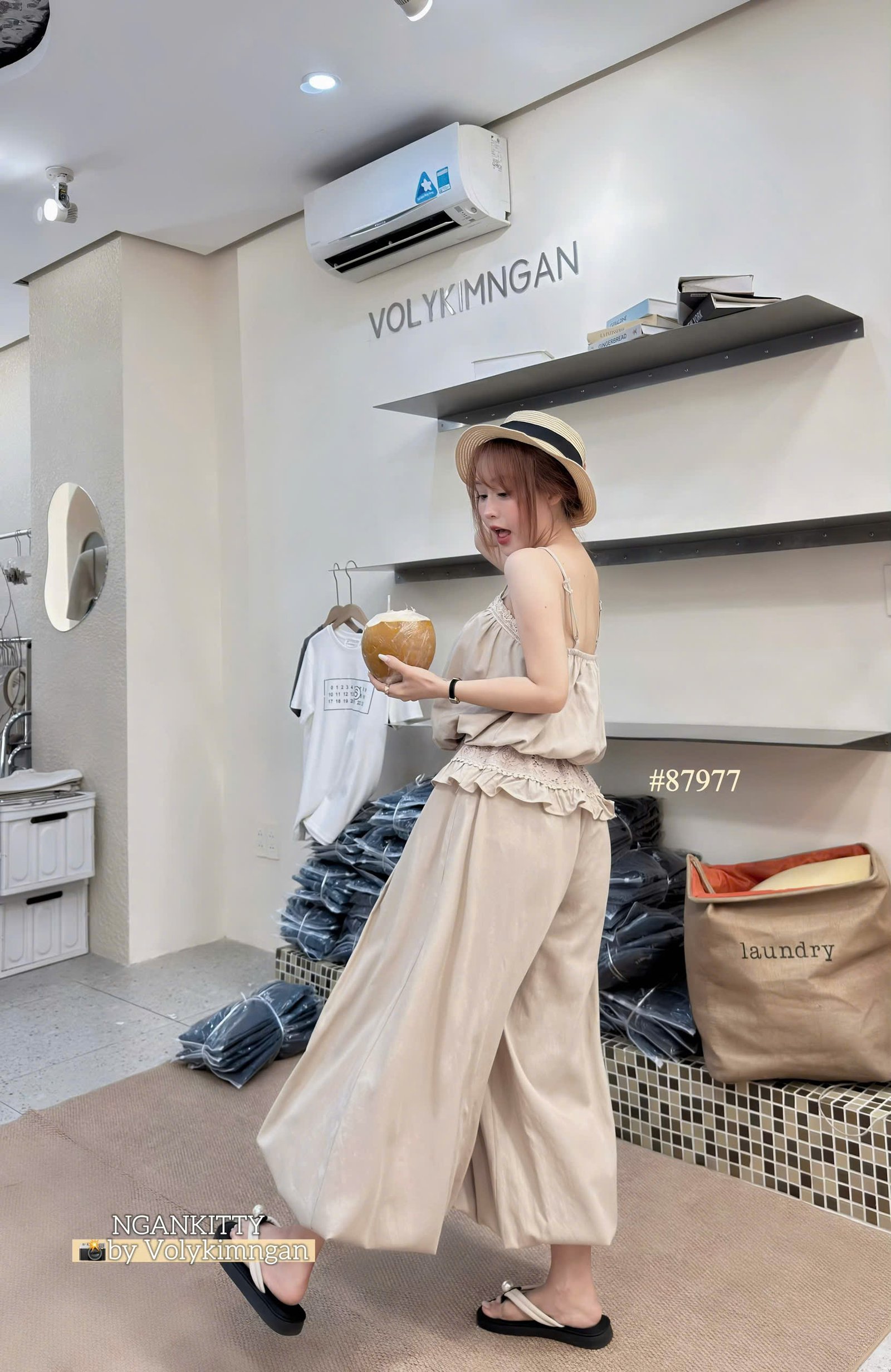 Set áo 2s bo ren quần Pom - Ảnh 8