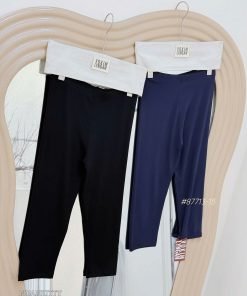 Alternative view of Quần legging lửng rainbow