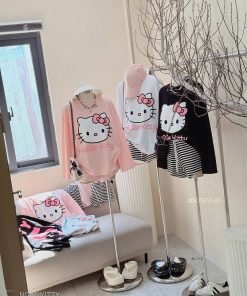 Set Hellokitty 15 short sọc