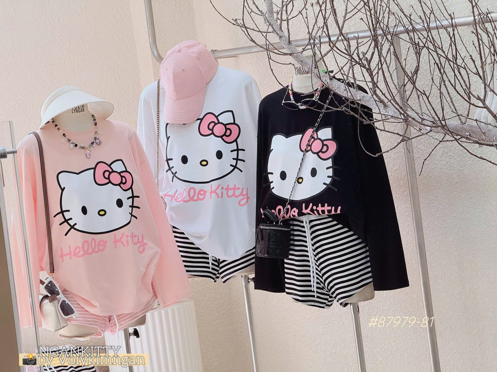 Set Hellokitty 15 short sọc - Ảnh 9