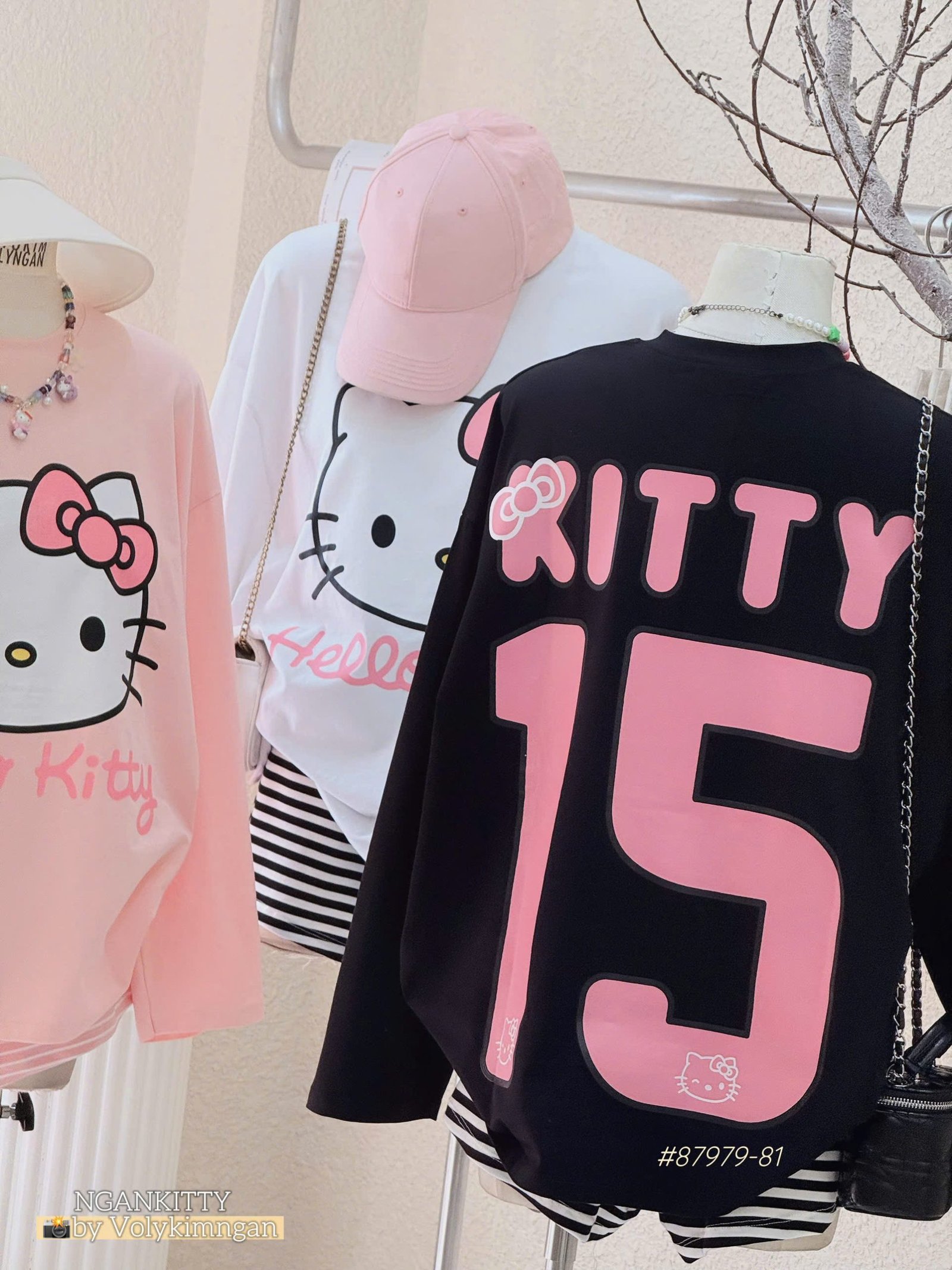 Set Hellokitty 15 short sọc - Ảnh 5