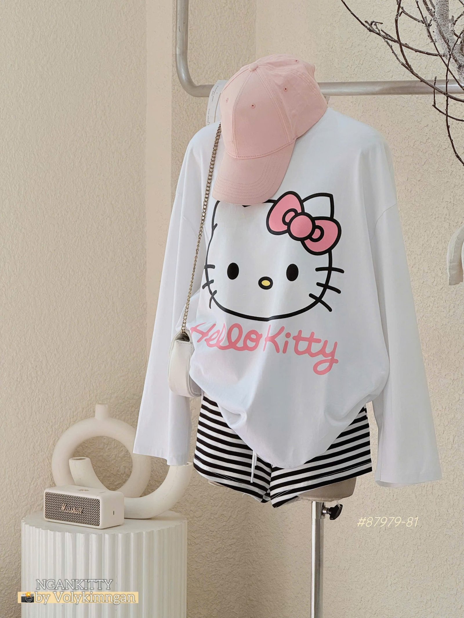 Set Hellokitty 15 short sọc - Ảnh 3