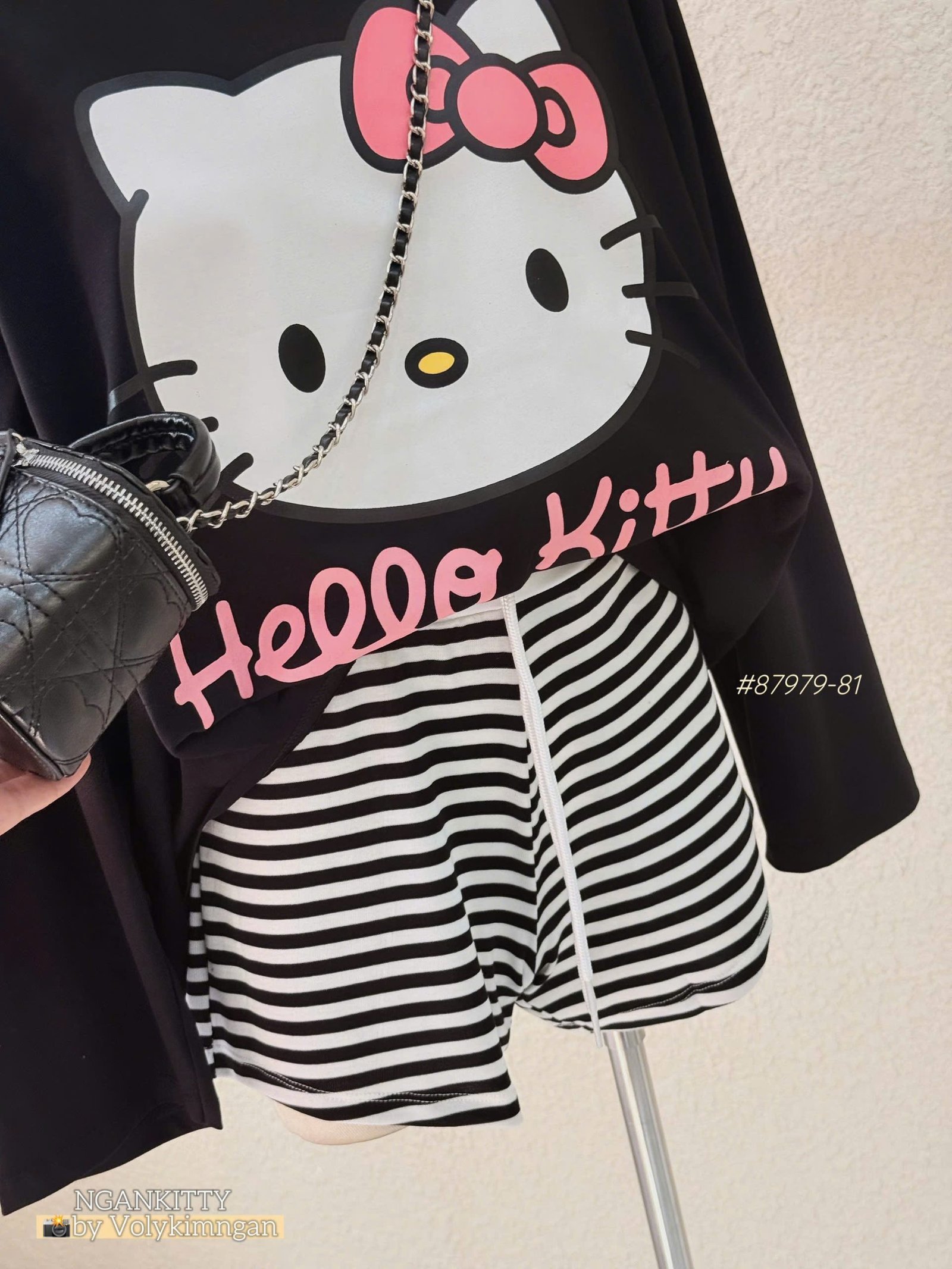 Set Hellokitty 15 short sọc - Ảnh 2