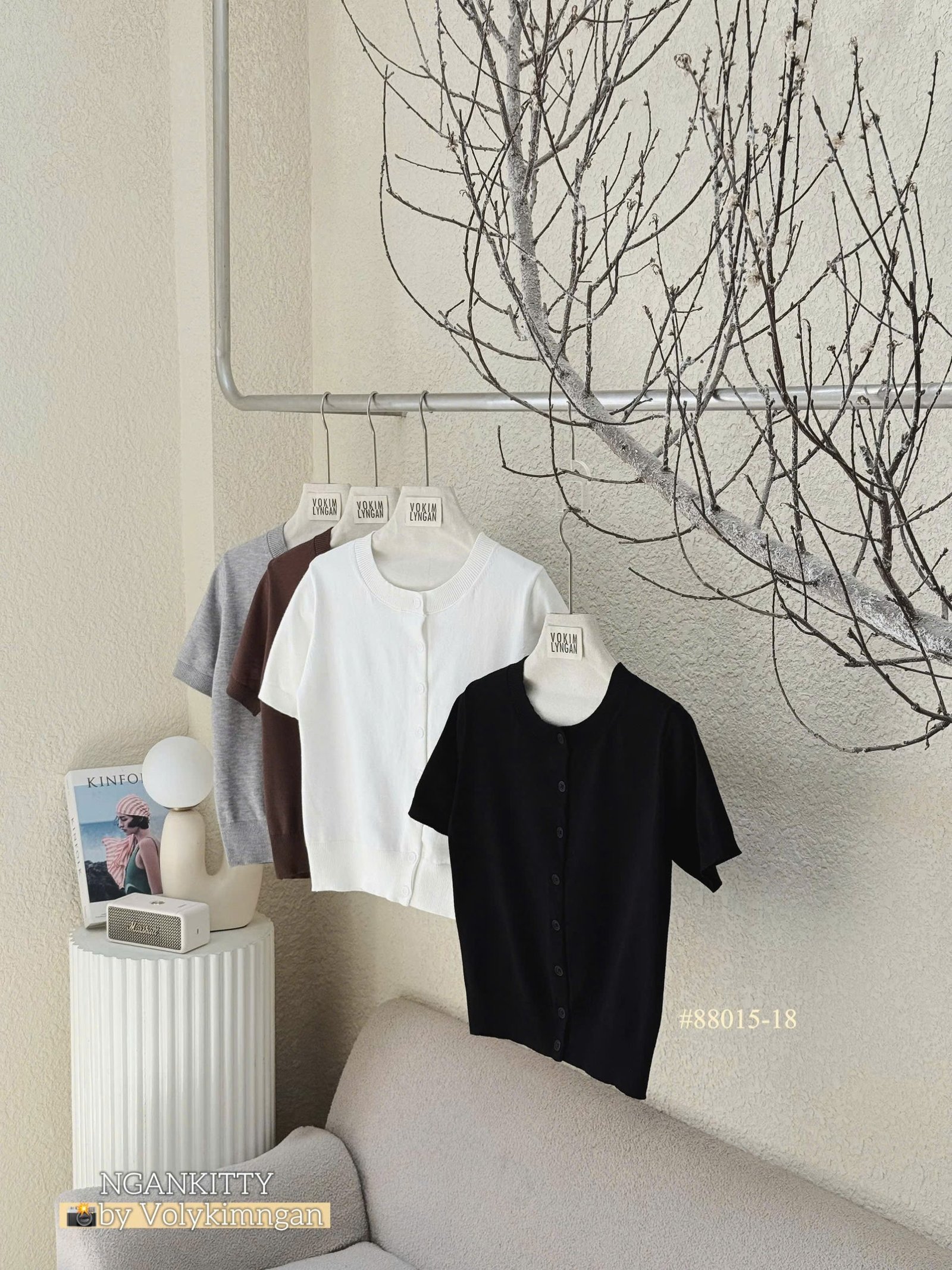 Áo montergi tn nút - Ảnh 2