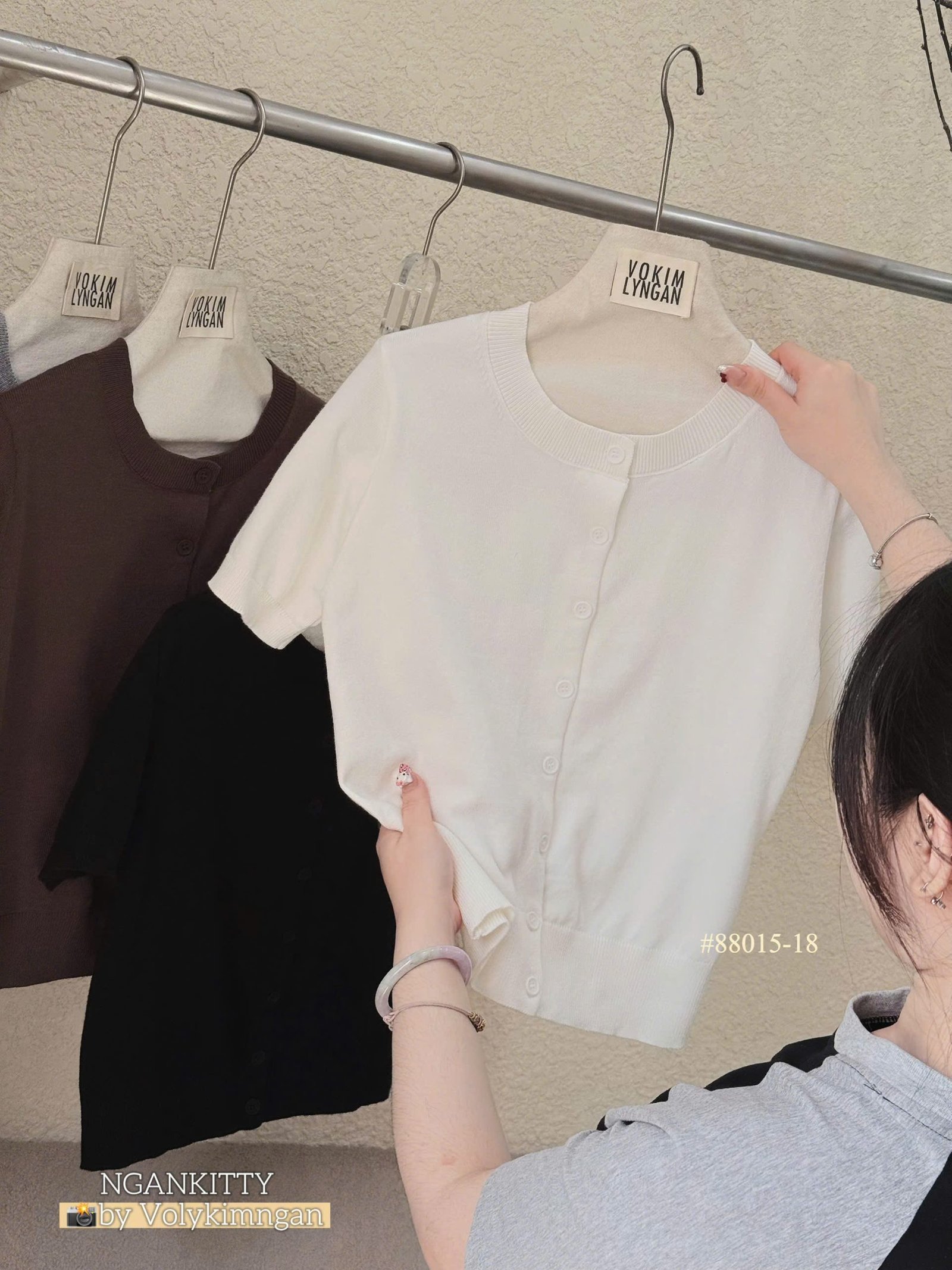 Áo montergi tn nút - Ảnh 8