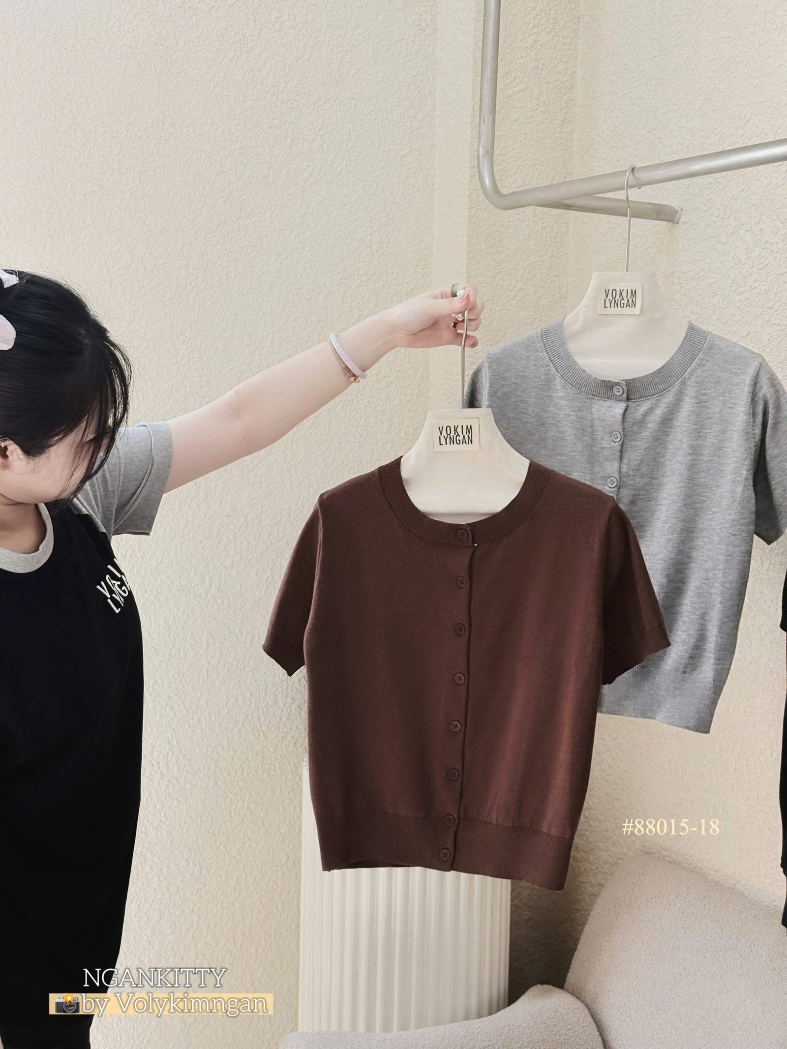 Áo montergi tn nút - Ảnh 7