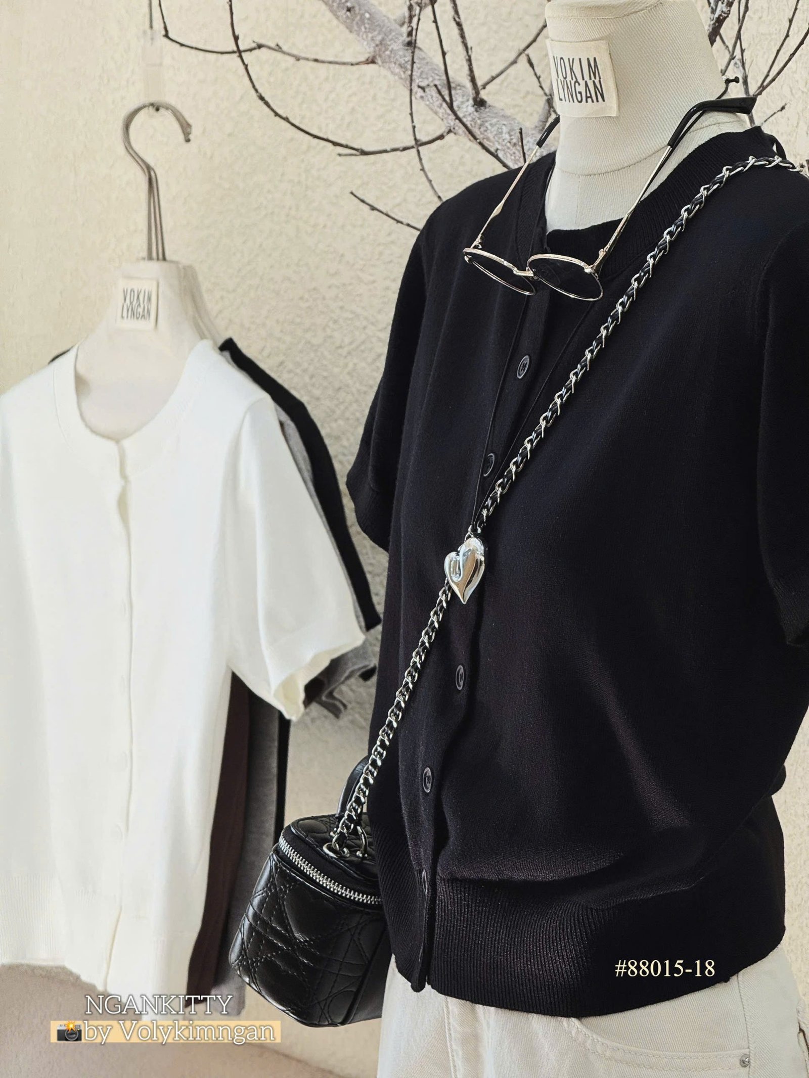 Áo montergi tn nút - Ảnh 5