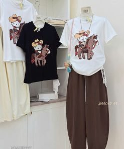 Alternative view of Set Hellokitty cưởi ngựa